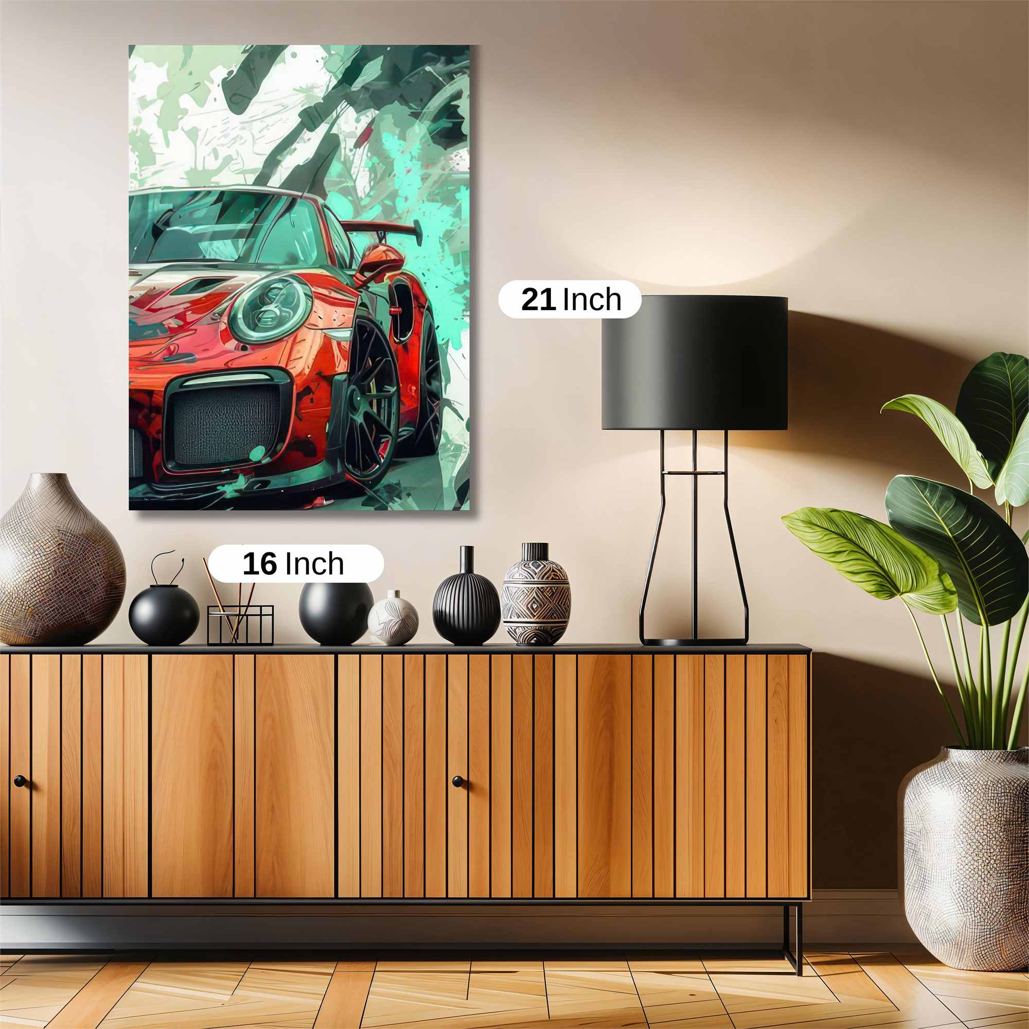Porsche Fury Safe Wall Magnetic / M