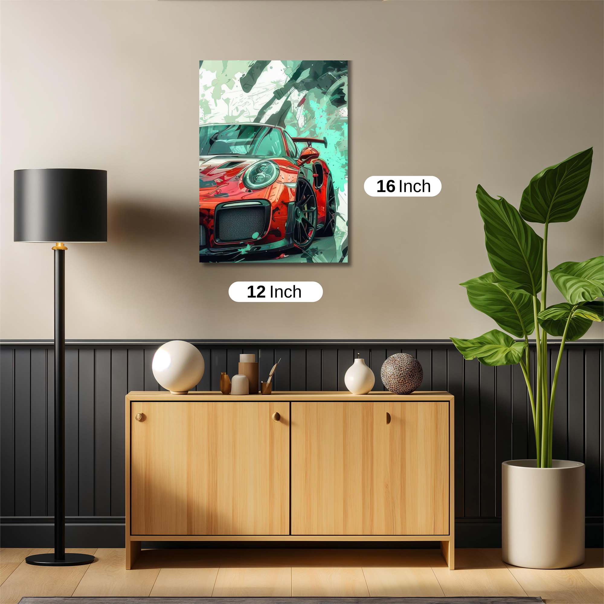 Porsche Fury Safe Wall Magnetic / M