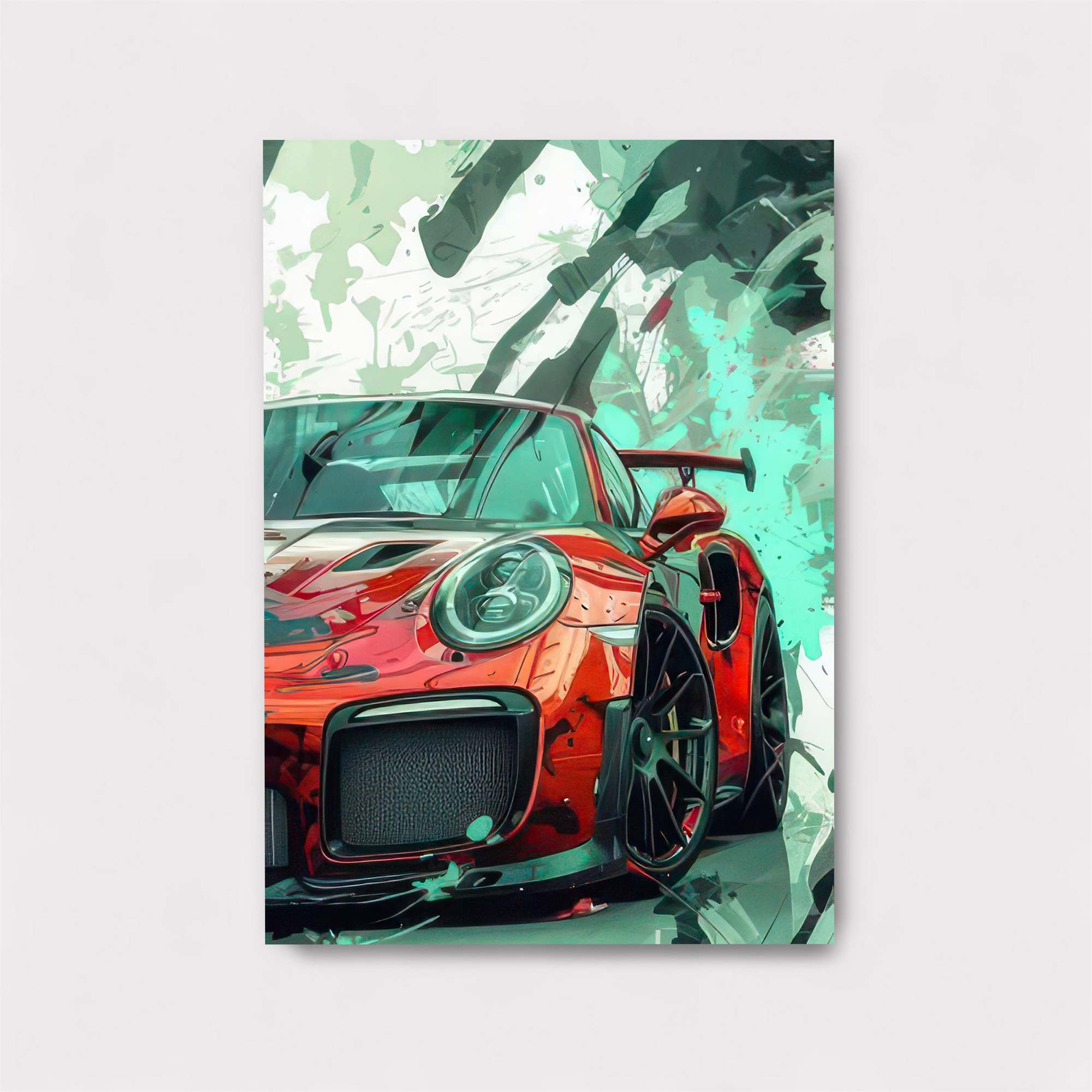 Porsche Fury Safe Wall Magnetic / M