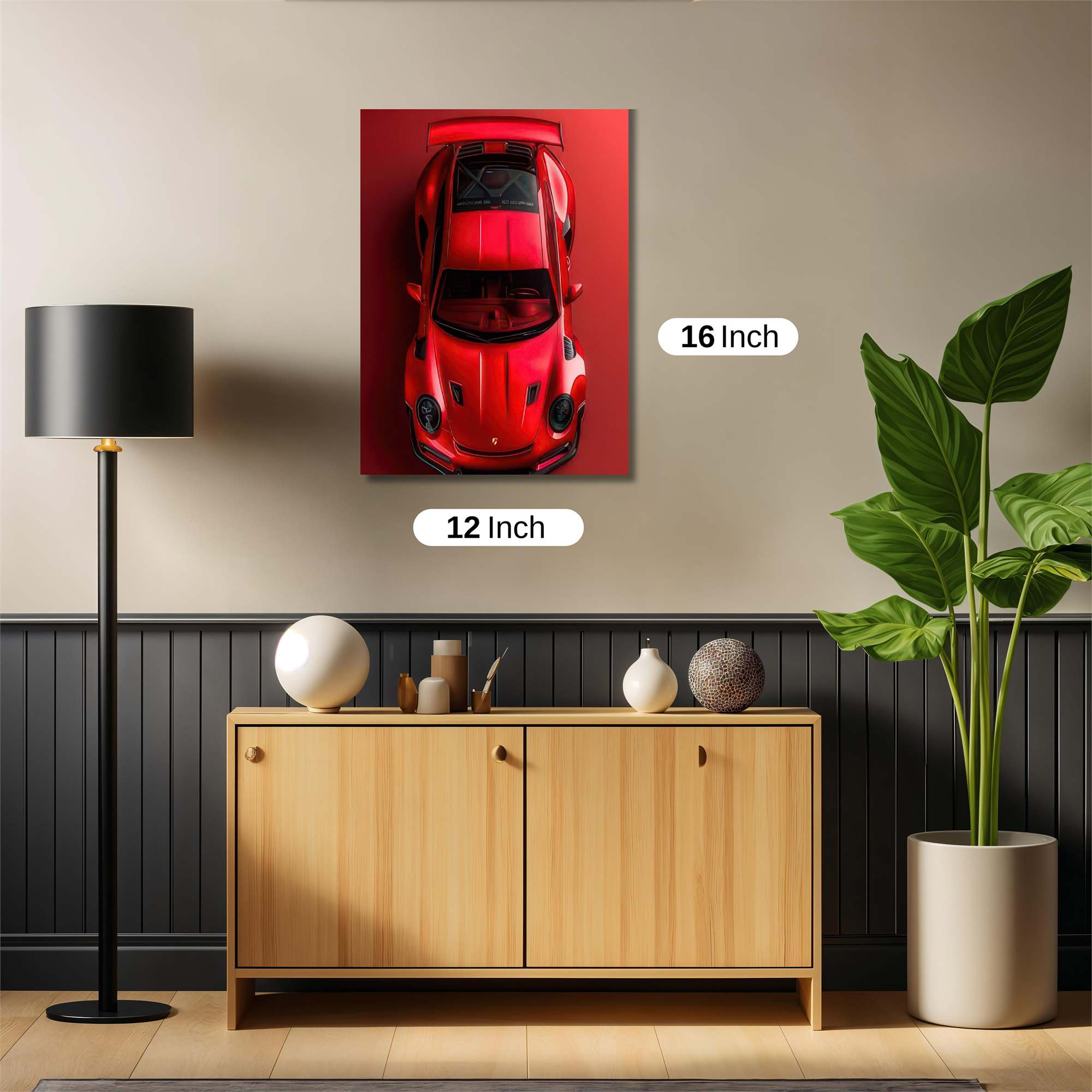 Porsche Passion Safe Wall Magnetic / M