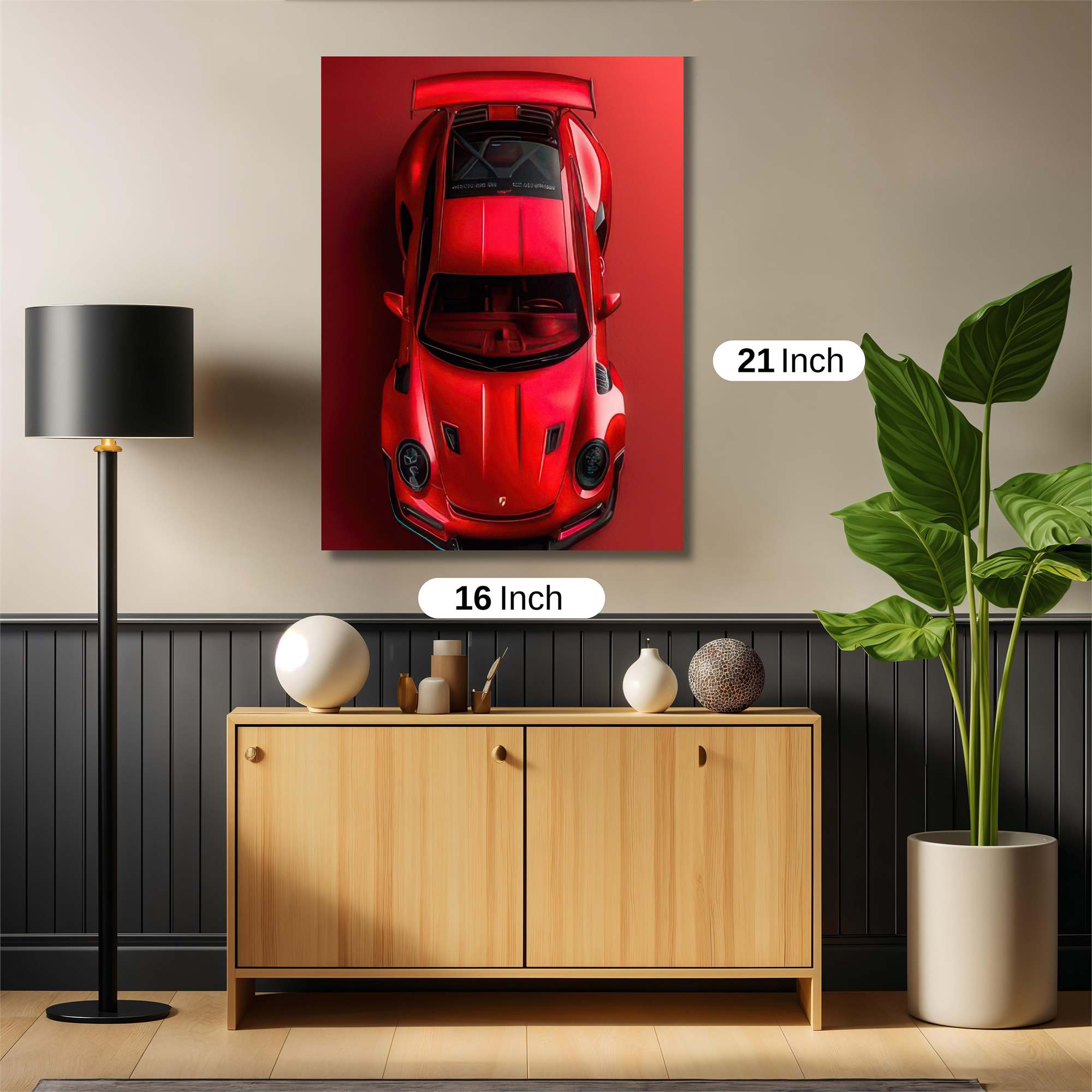 Porsche Passion Safe Wall Magnetic / M