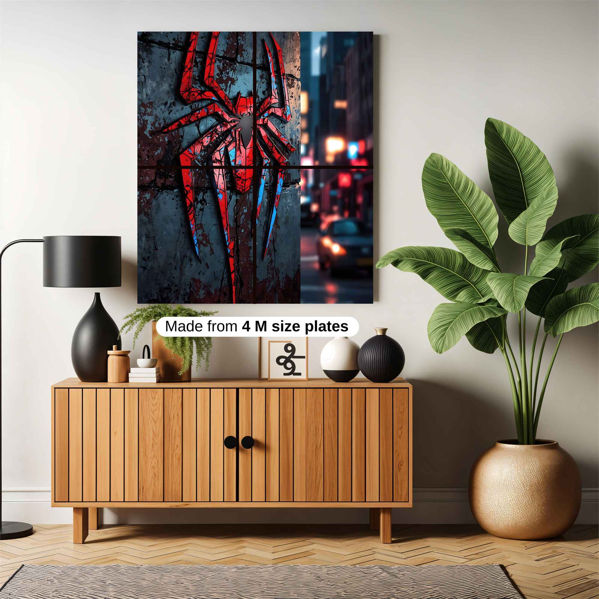 Spider Resilient Safe Wall Magnetic / M