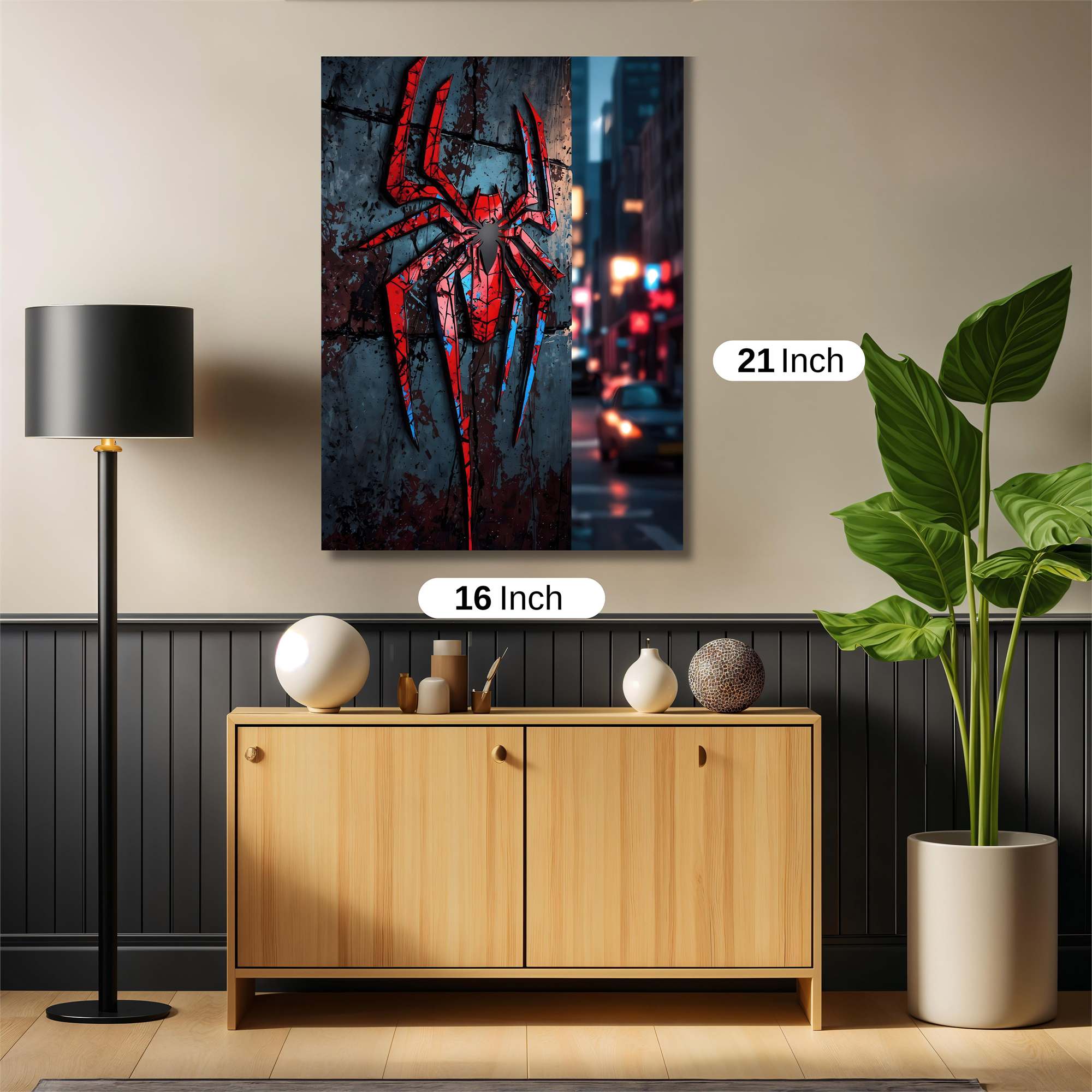 Spider Resilient Safe Wall Magnetic / M