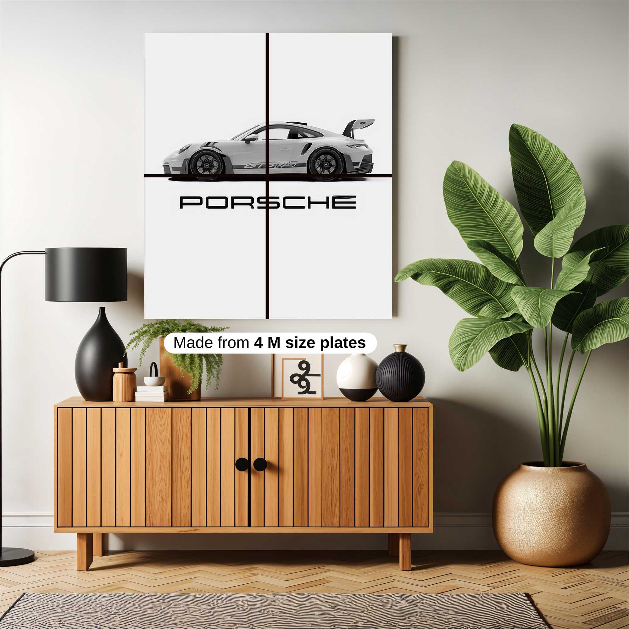 Porsche Elegance Safe Wall Magnetic / M