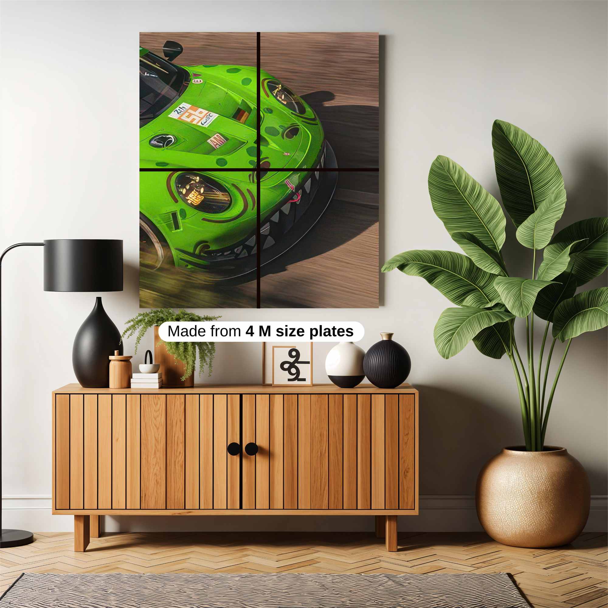 Monster Menace Safe Wall Magnetic / M