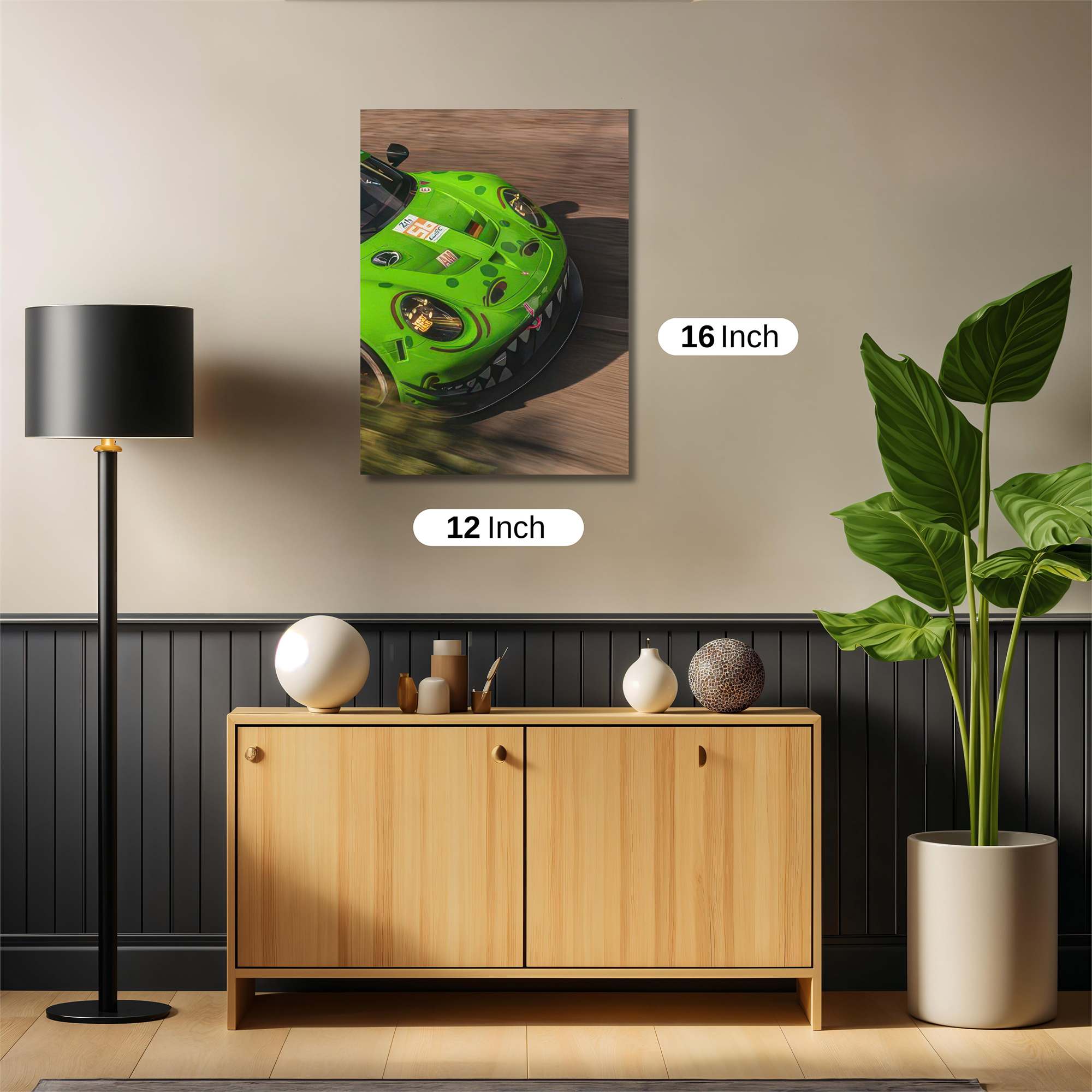 Monster Menace Safe Wall Magnetic / M