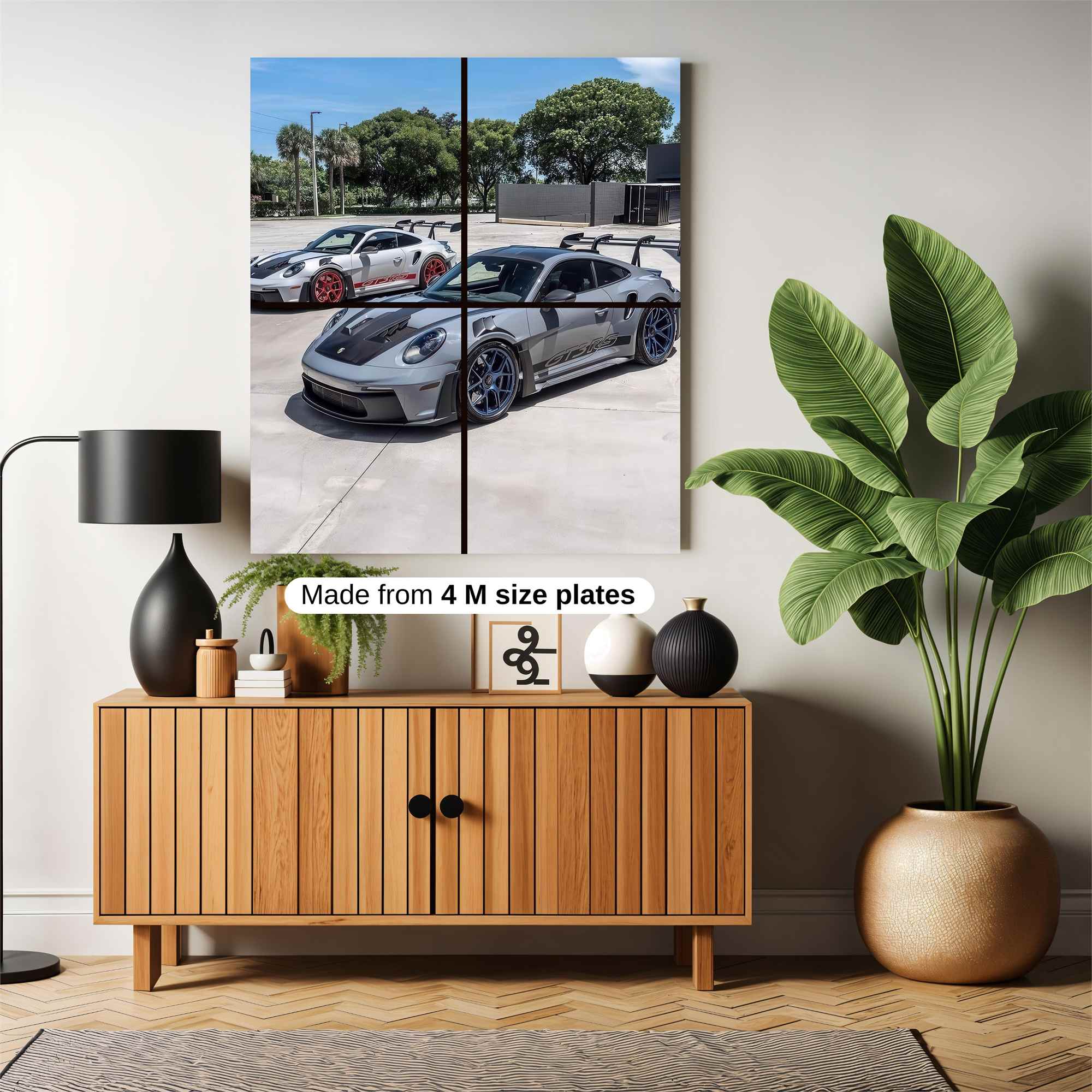 Porsche Passion Safe Wall Magnetic / M