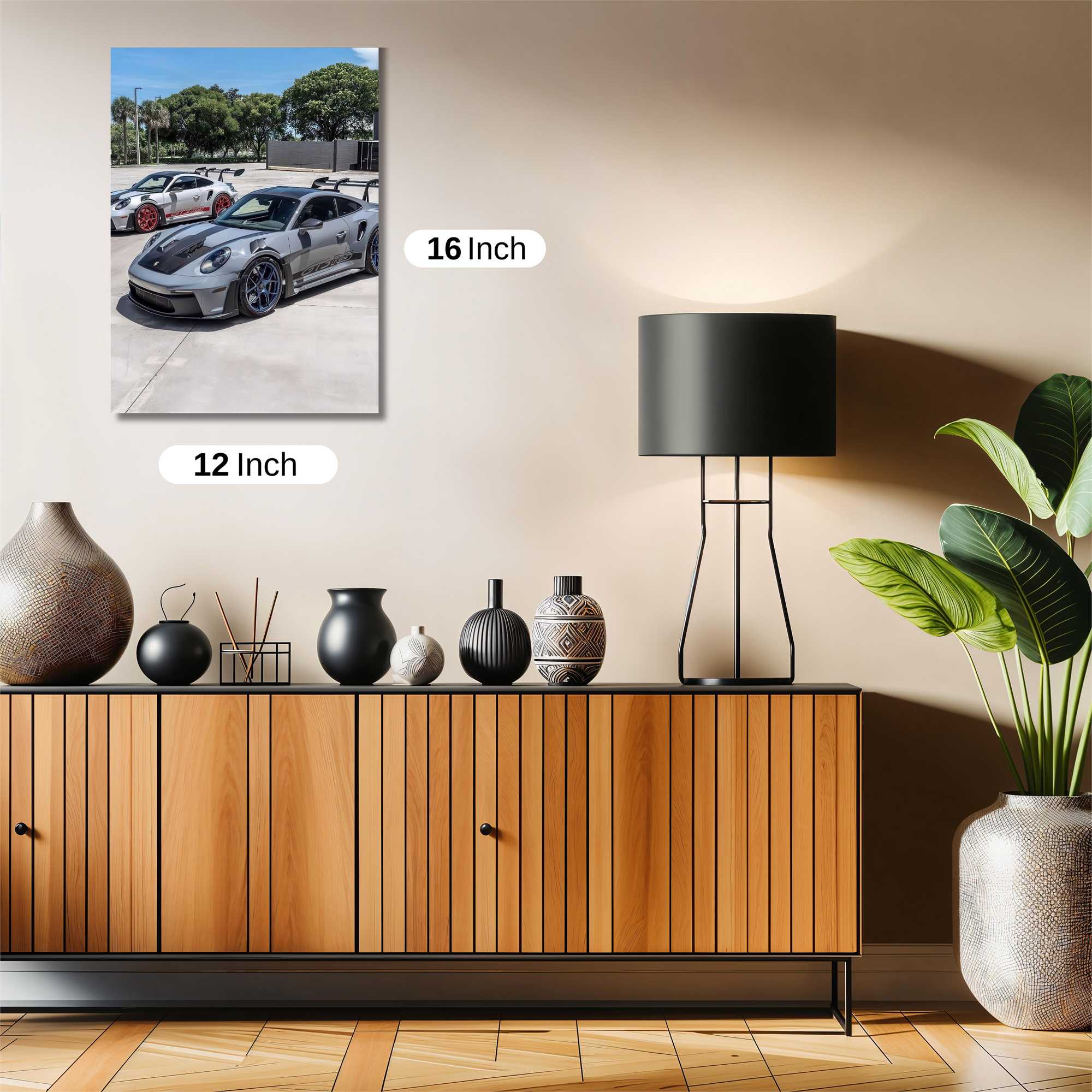 Porsche Passion Safe Wall Magnetic / M