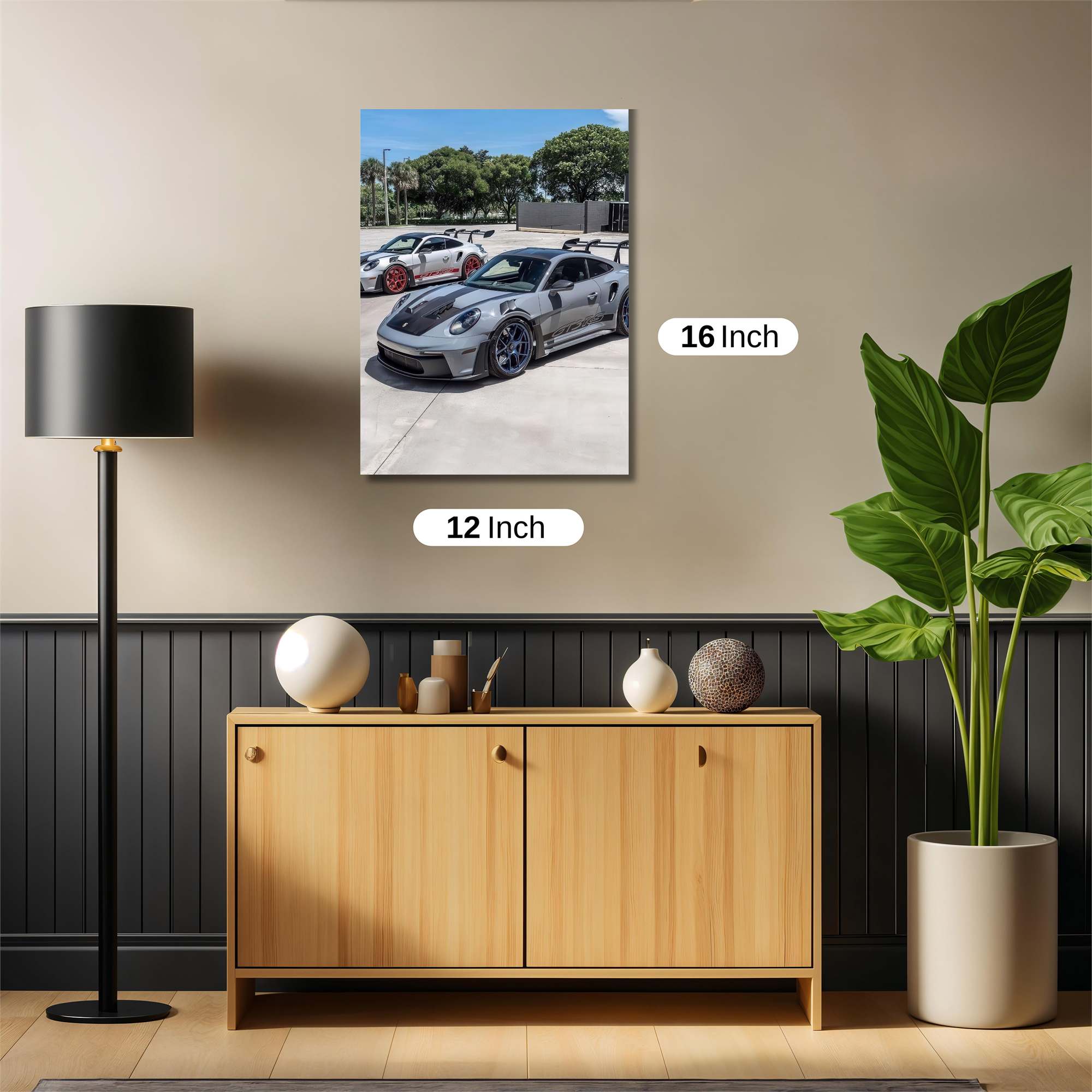 Porsche Passion Safe Wall Magnetic / M