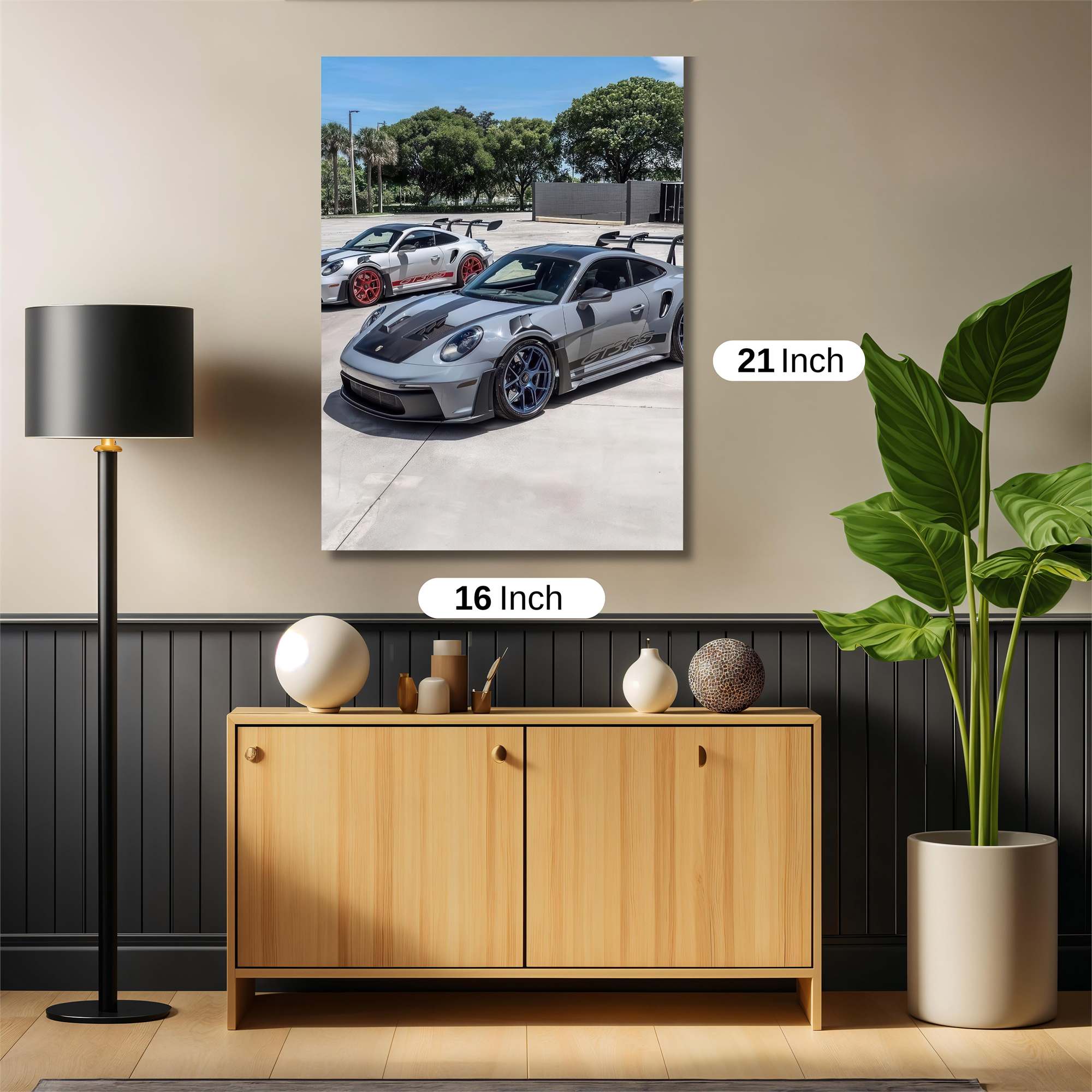 Porsche Passion Safe Wall Magnetic / M