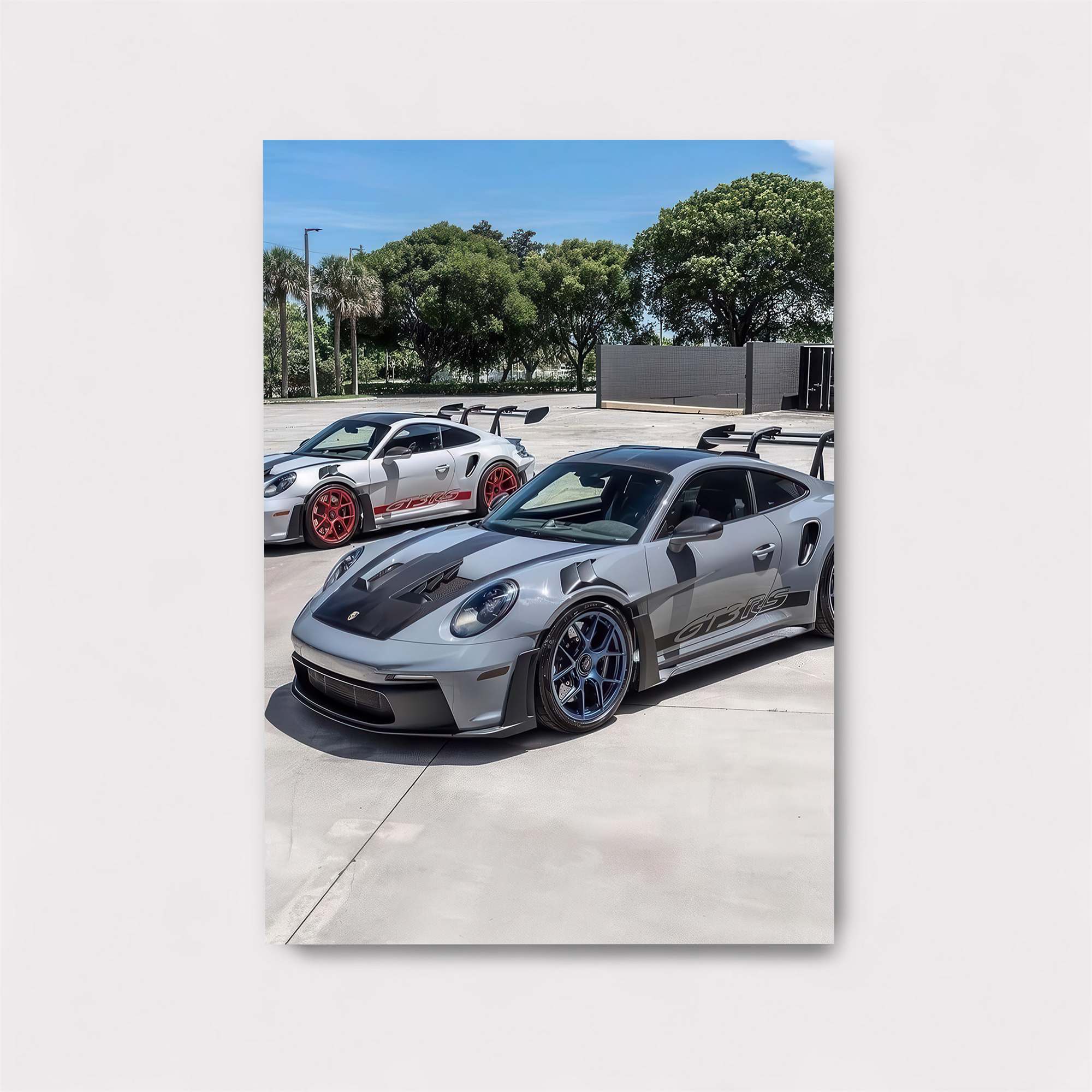 Porsche Passion Safe Wall Magnetic / M