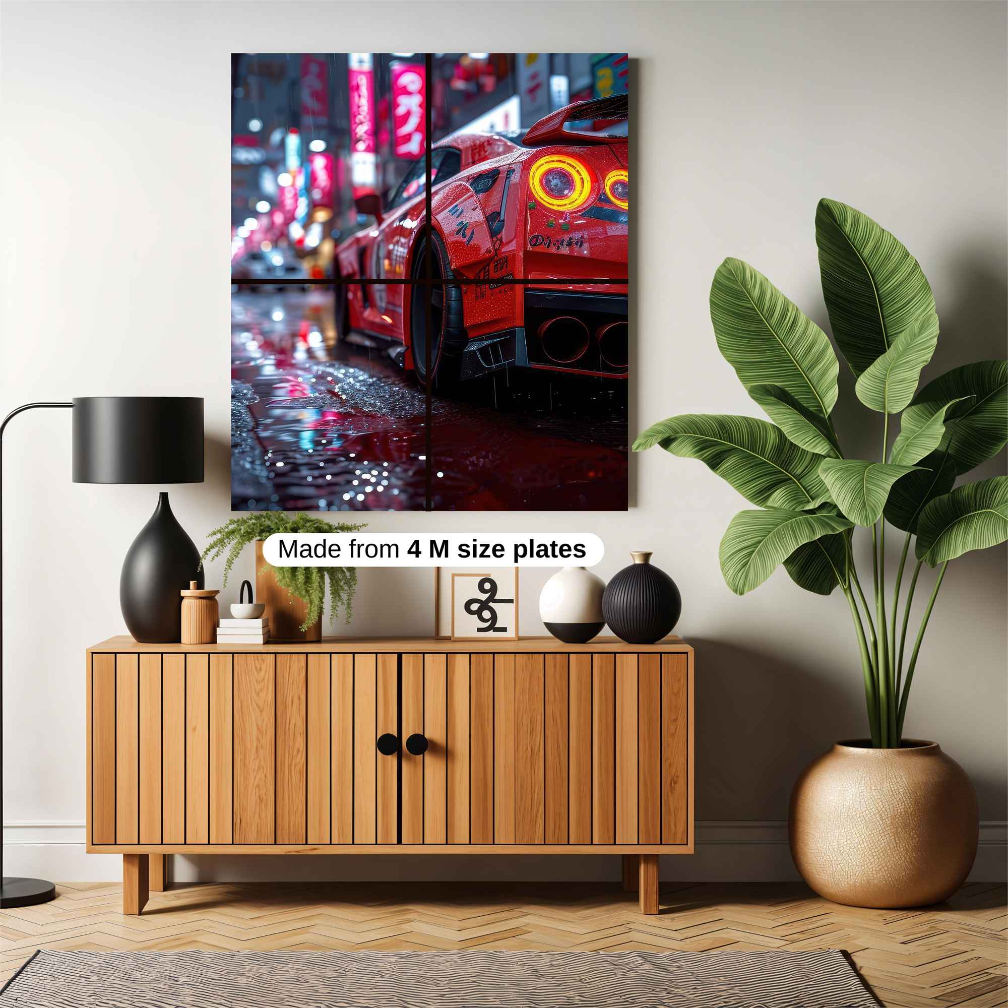 Neon Rush Safe Wall Magnetic / M
