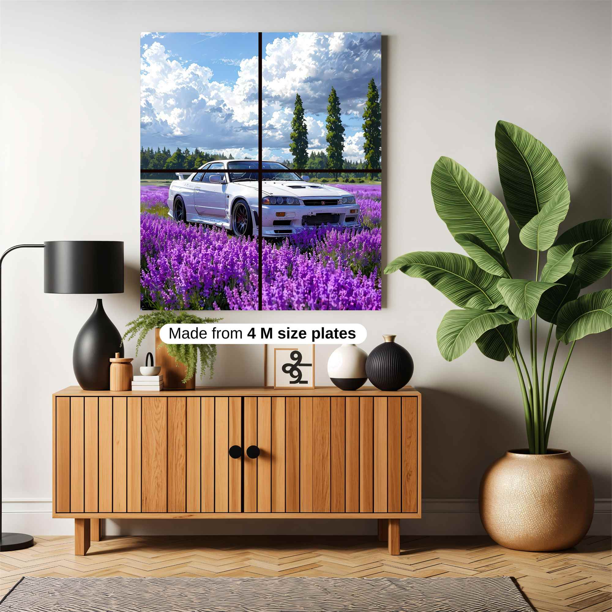 Skyline Serenity Safe Wall Magnetic / M