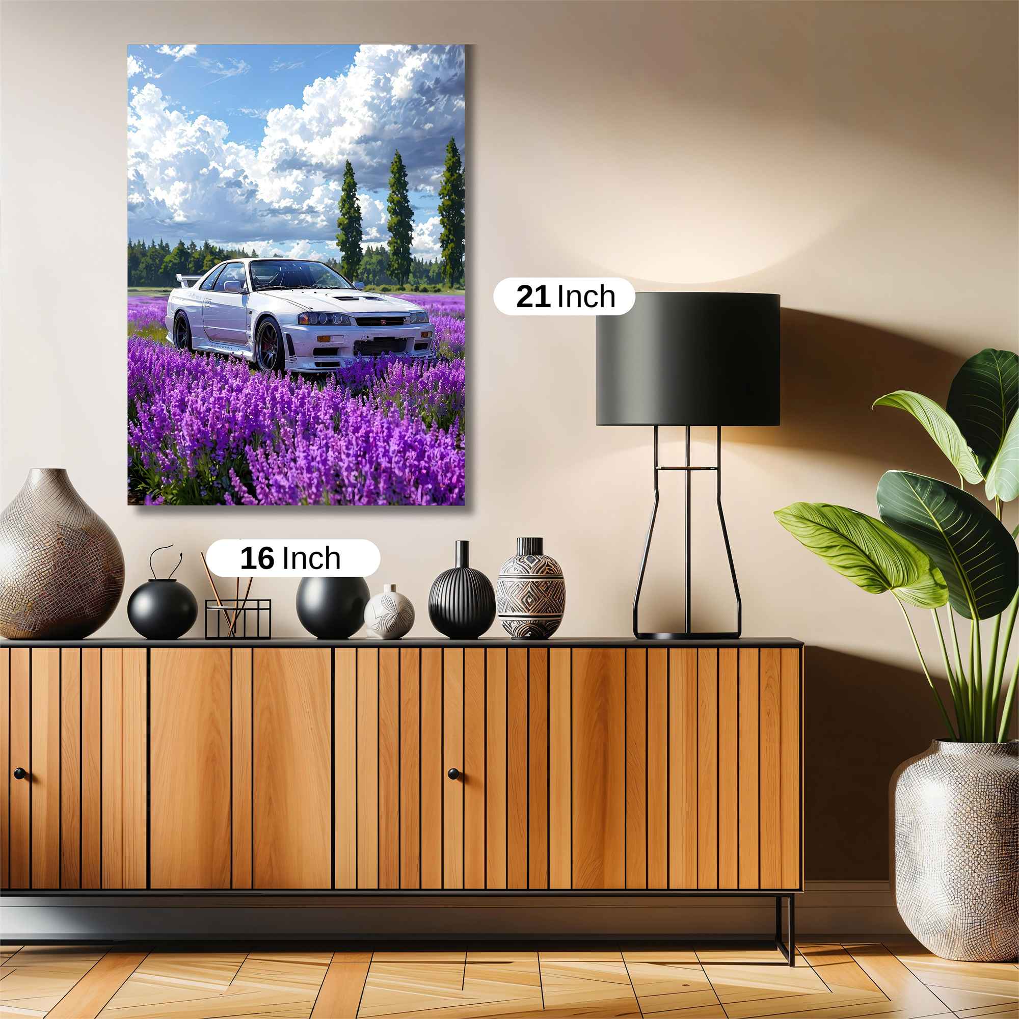 Skyline Serenity Safe Wall Magnetic / M