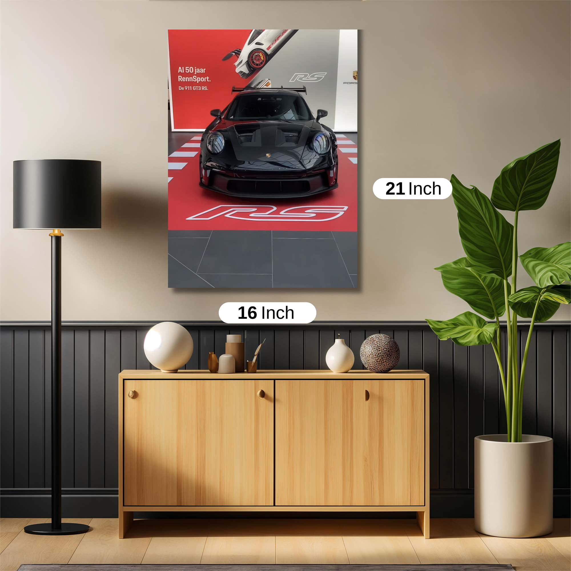Porsche Intense Safe Wall Magnetic / M