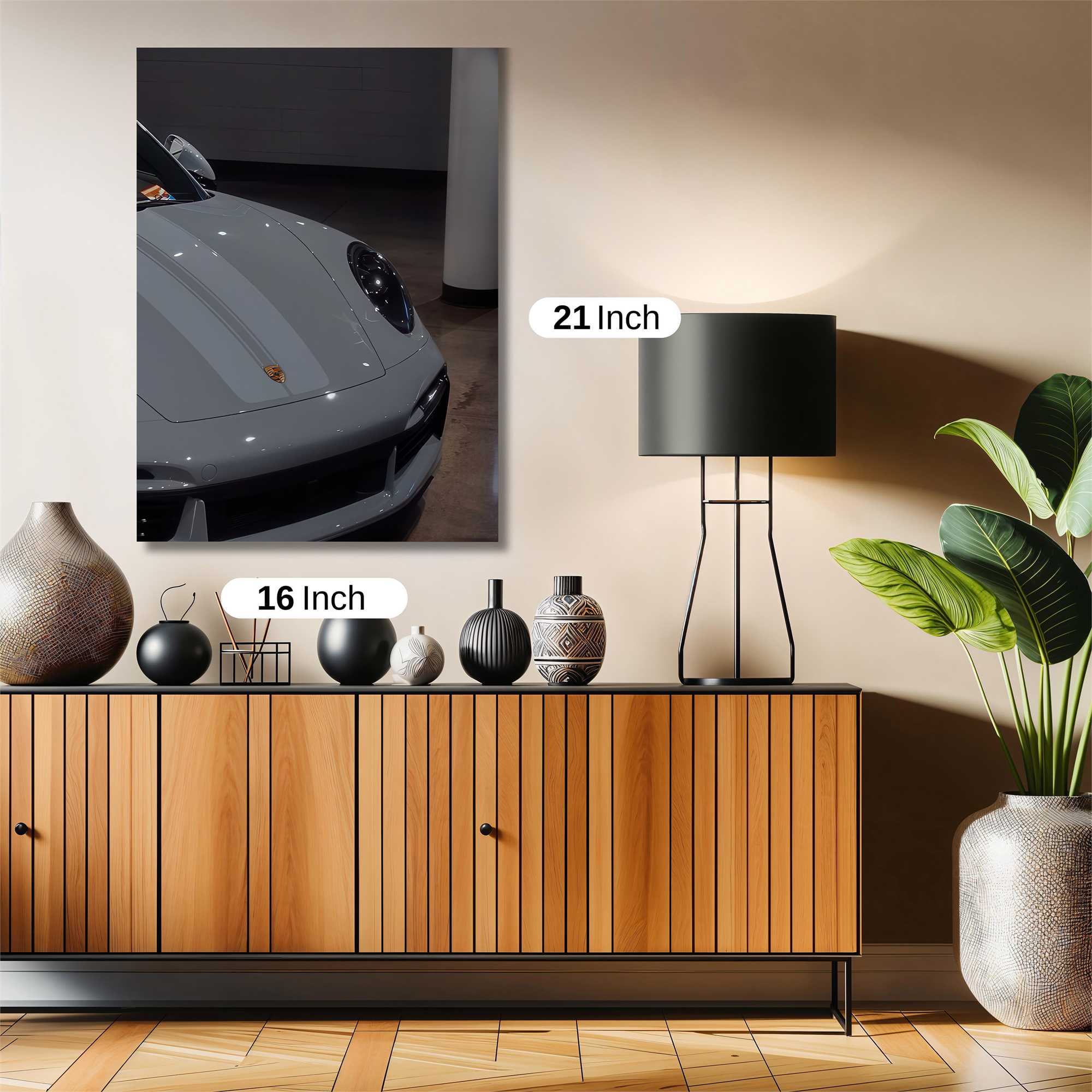 Porsche Poised Safe Wall Magnetic / M