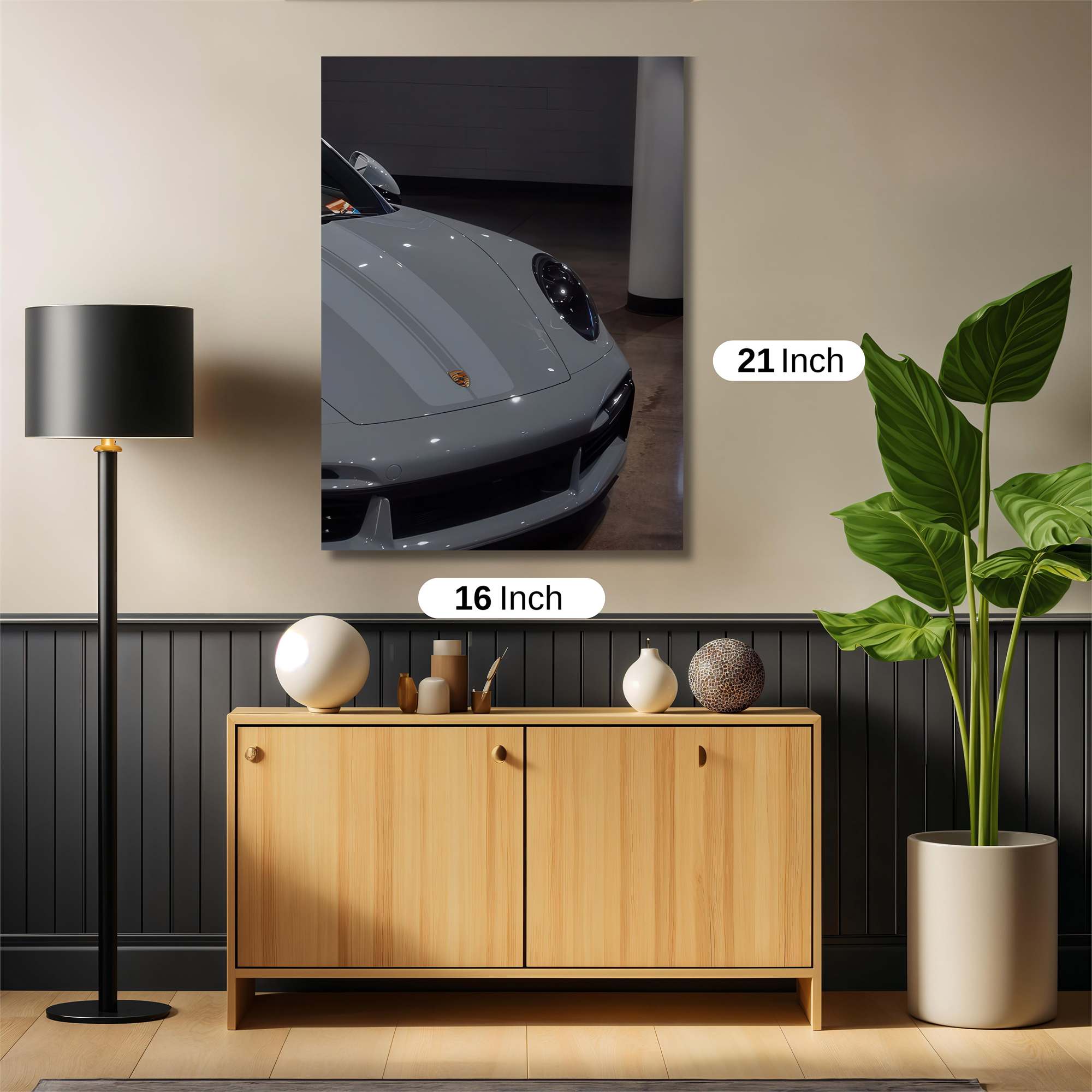 Porsche Poised Safe Wall Magnetic / M