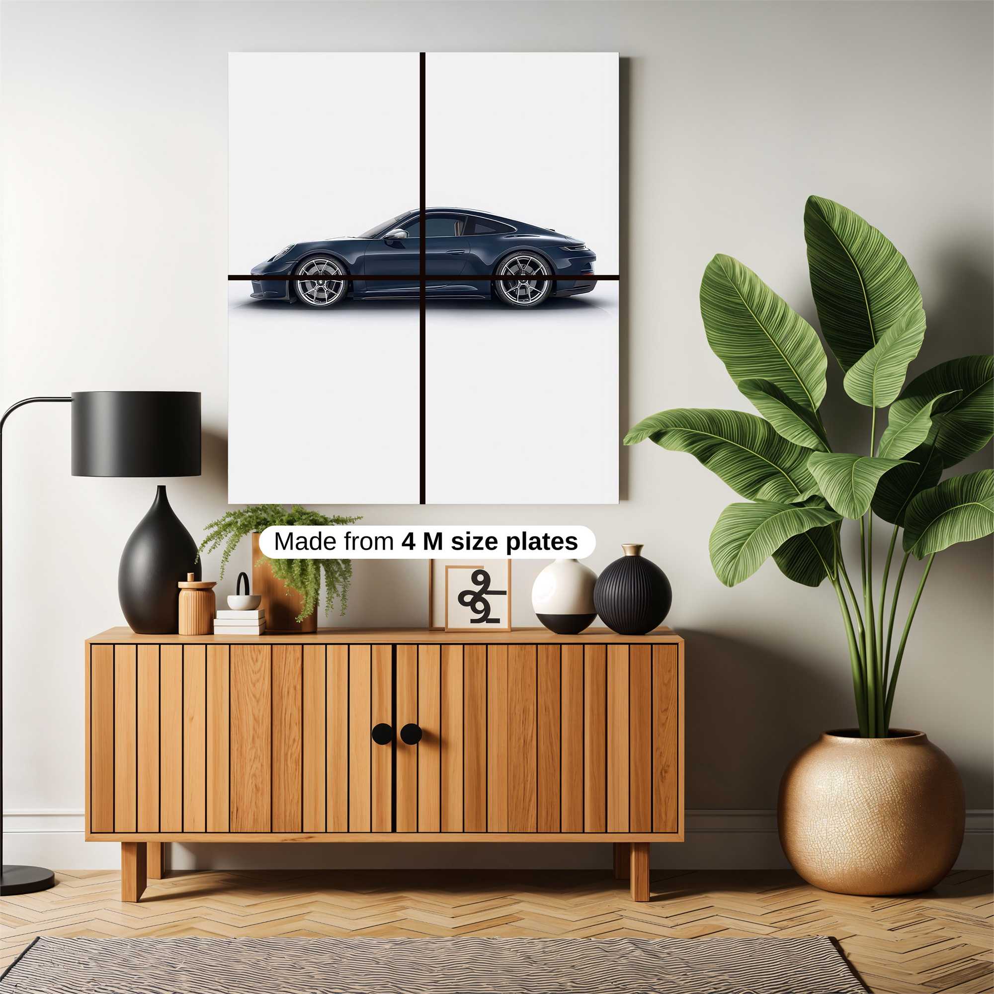 Porsche Sleek Safe Wall Magnetic / M