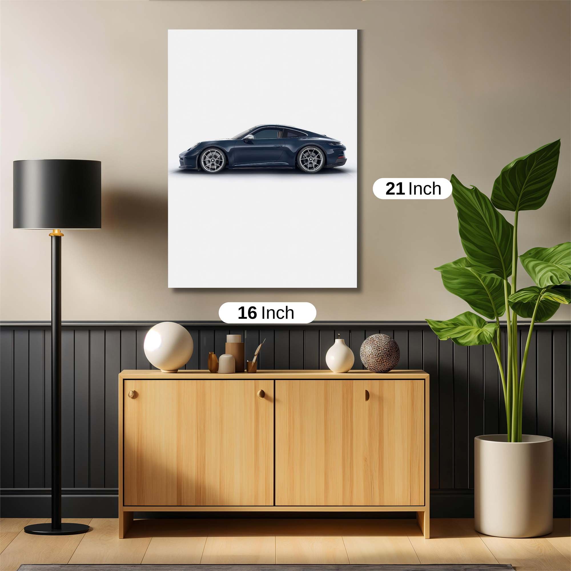 Porsche Sleek Safe Wall Magnetic / M