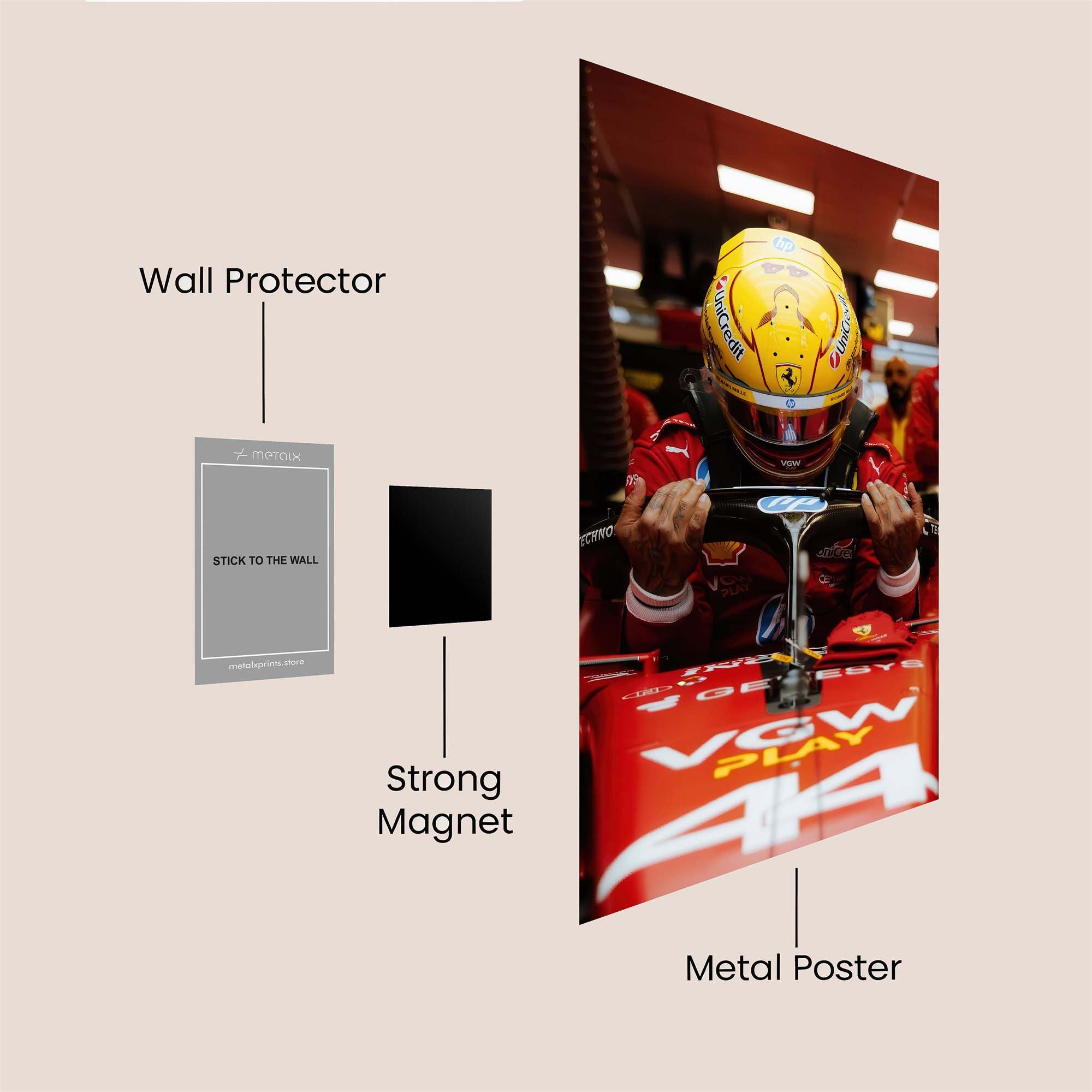 Leclerc Intense Safe Wall Magnetic / M