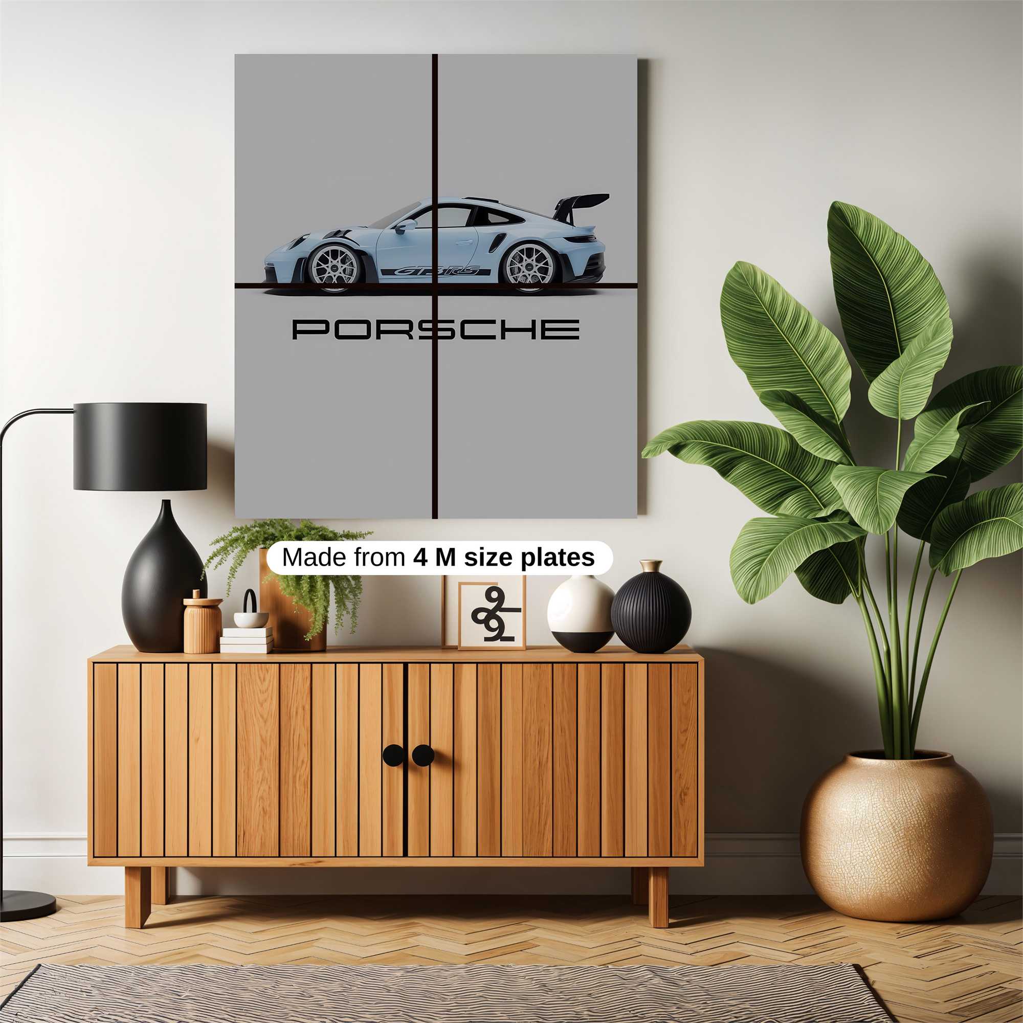 Porsche Elegance Safe Wall Magnetic / M