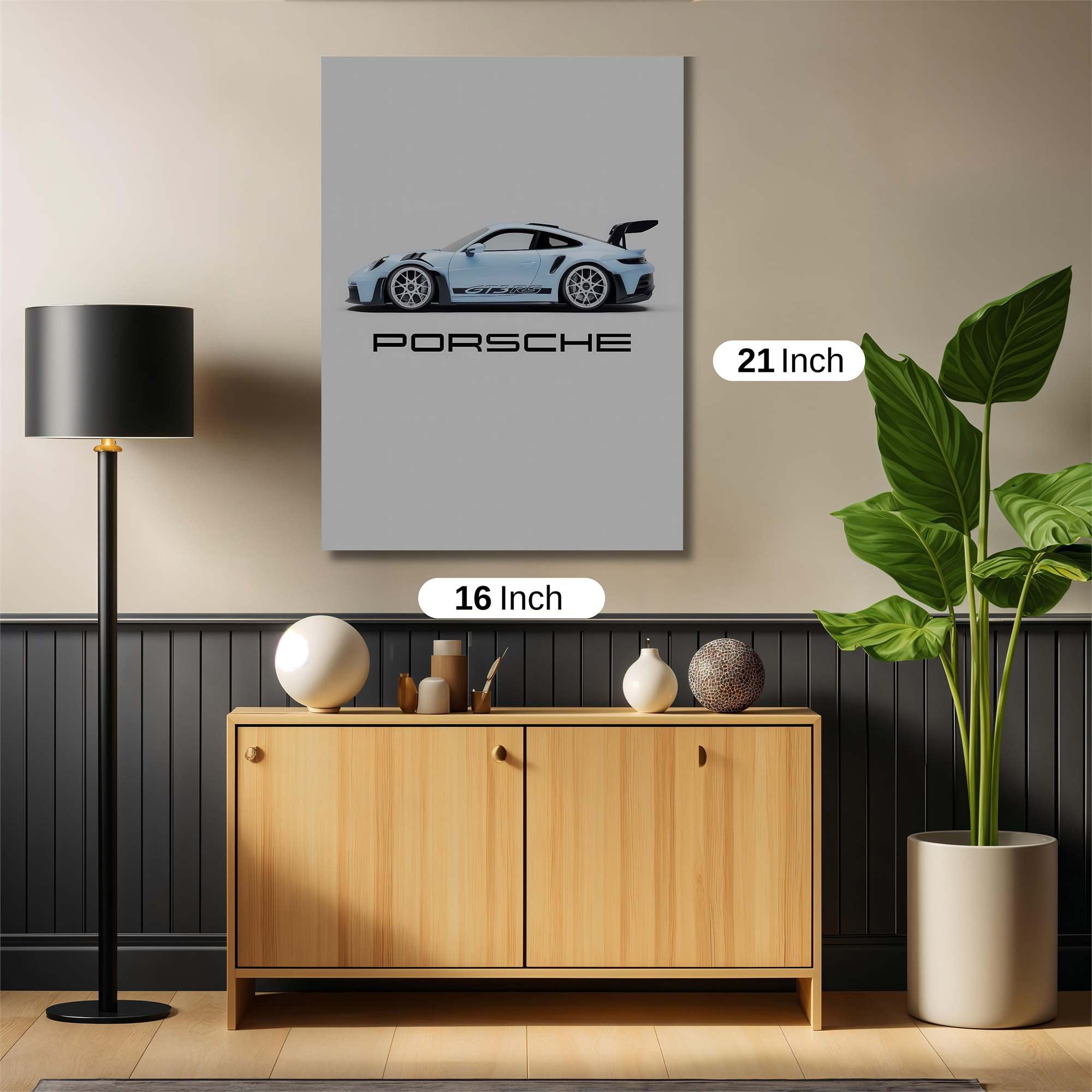 Porsche Elegance Safe Wall Magnetic / M