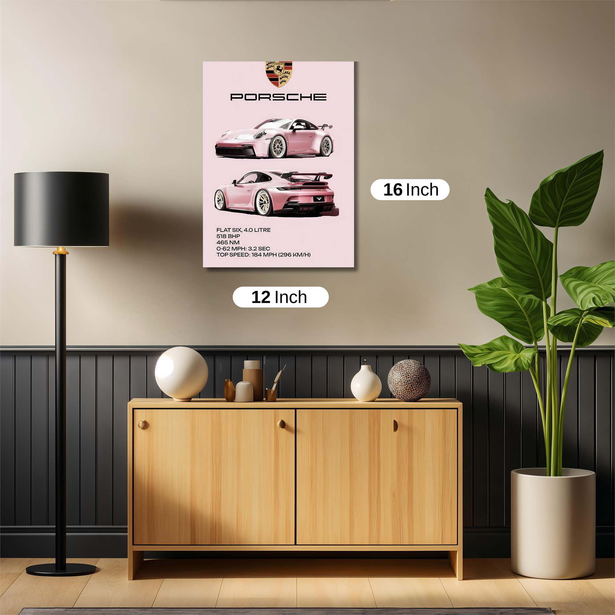 Porsche Passion Safe Wall Magnetic / M