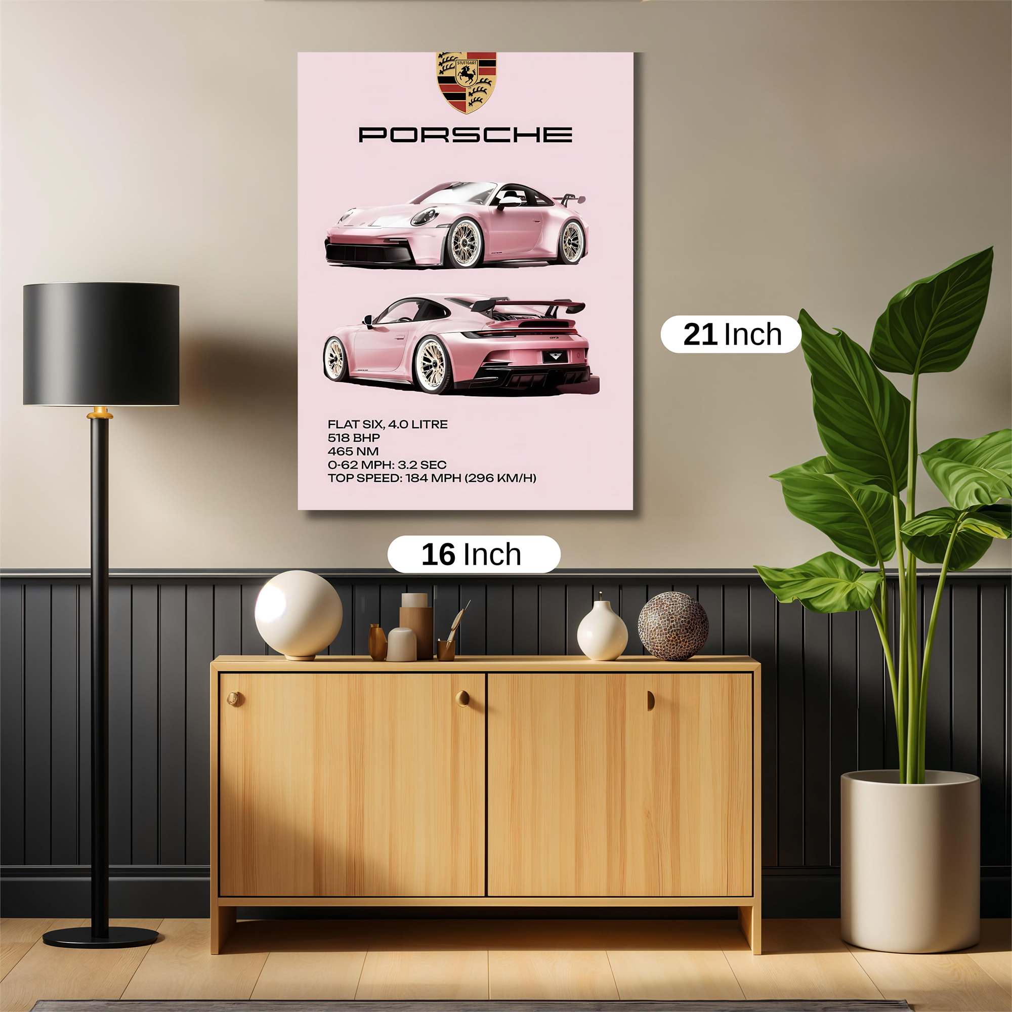 Porsche Passion Safe Wall Magnetic / M