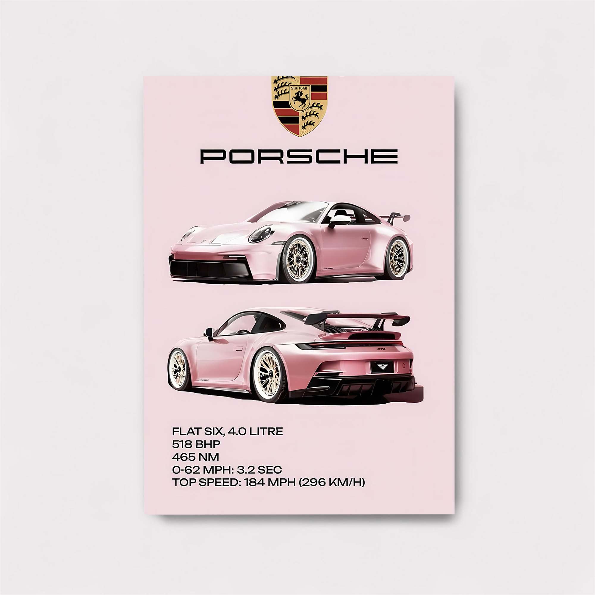 Porsche Passion Safe Wall Magnetic / M