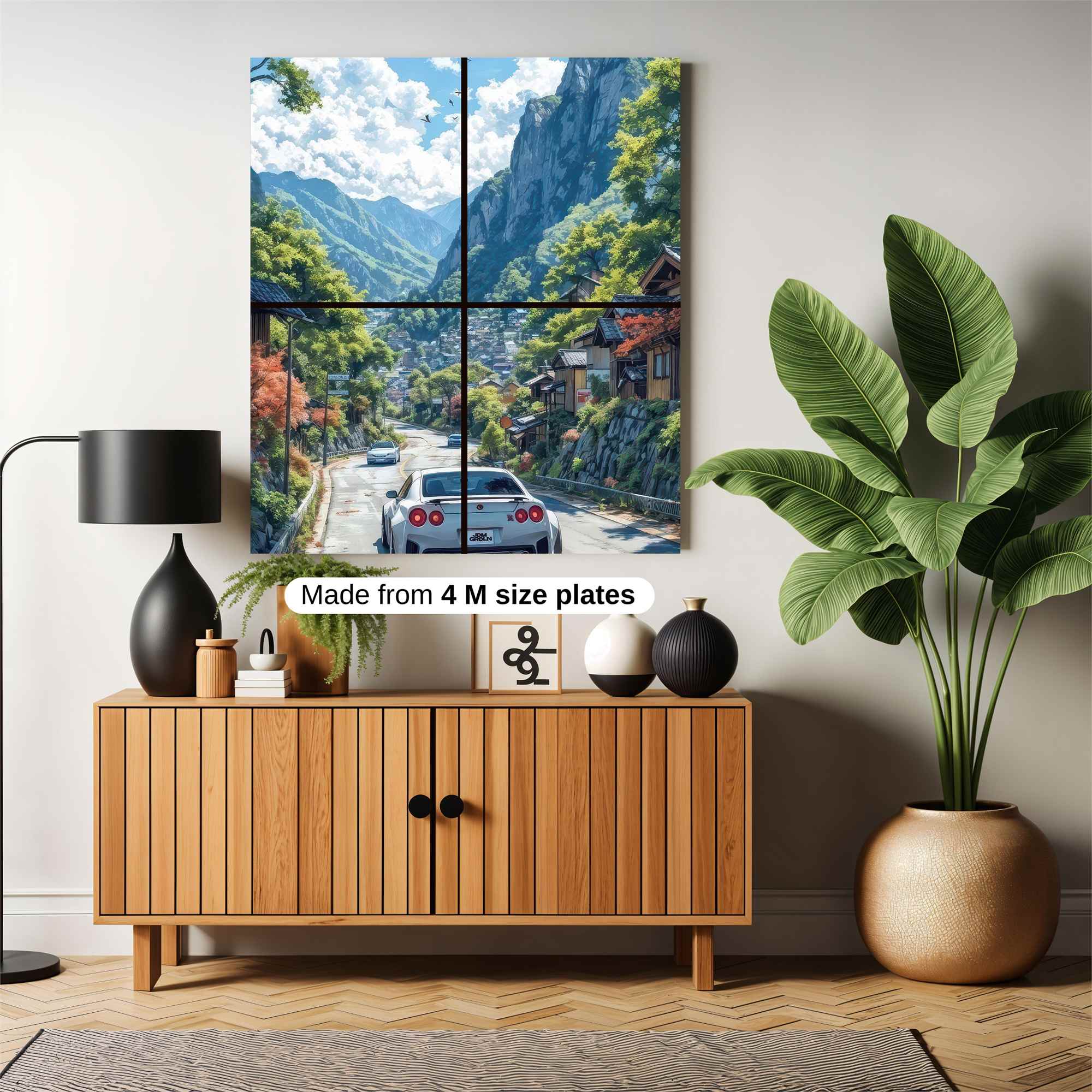 Skyline Serenity Safe Wall Magnetic / M