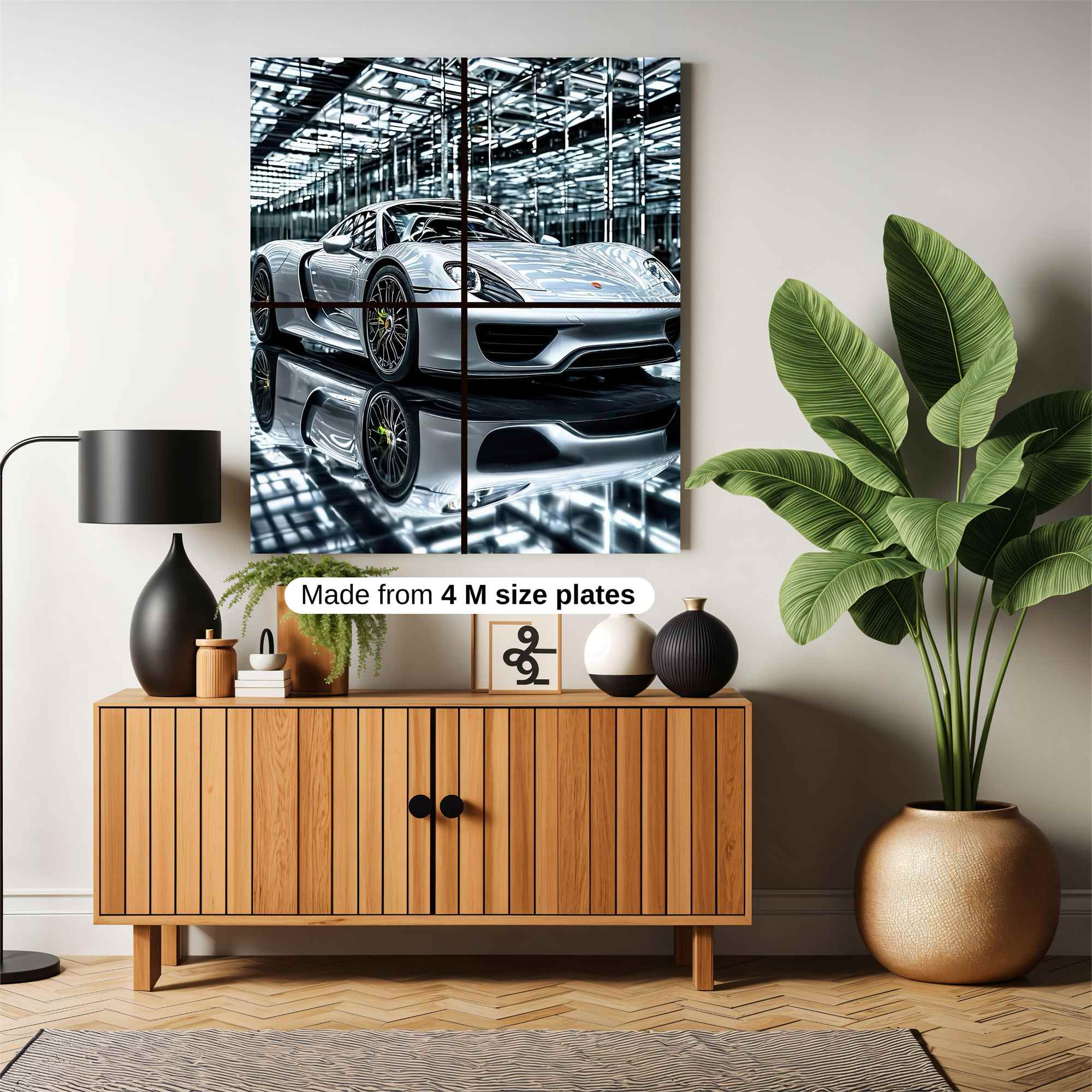 Porsche Elegance Safe Wall Magnetic / M