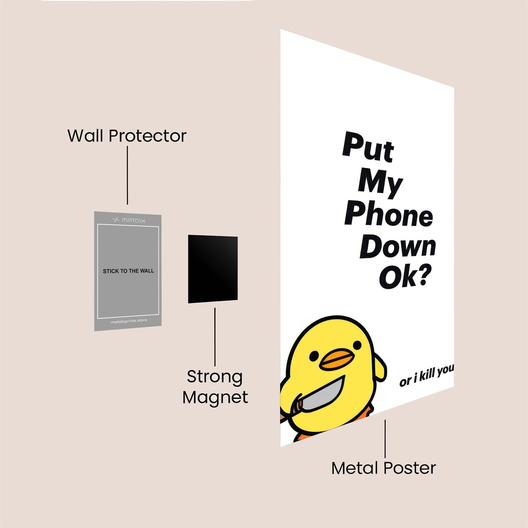 Chick Rage Safe Wall Magnetic / M