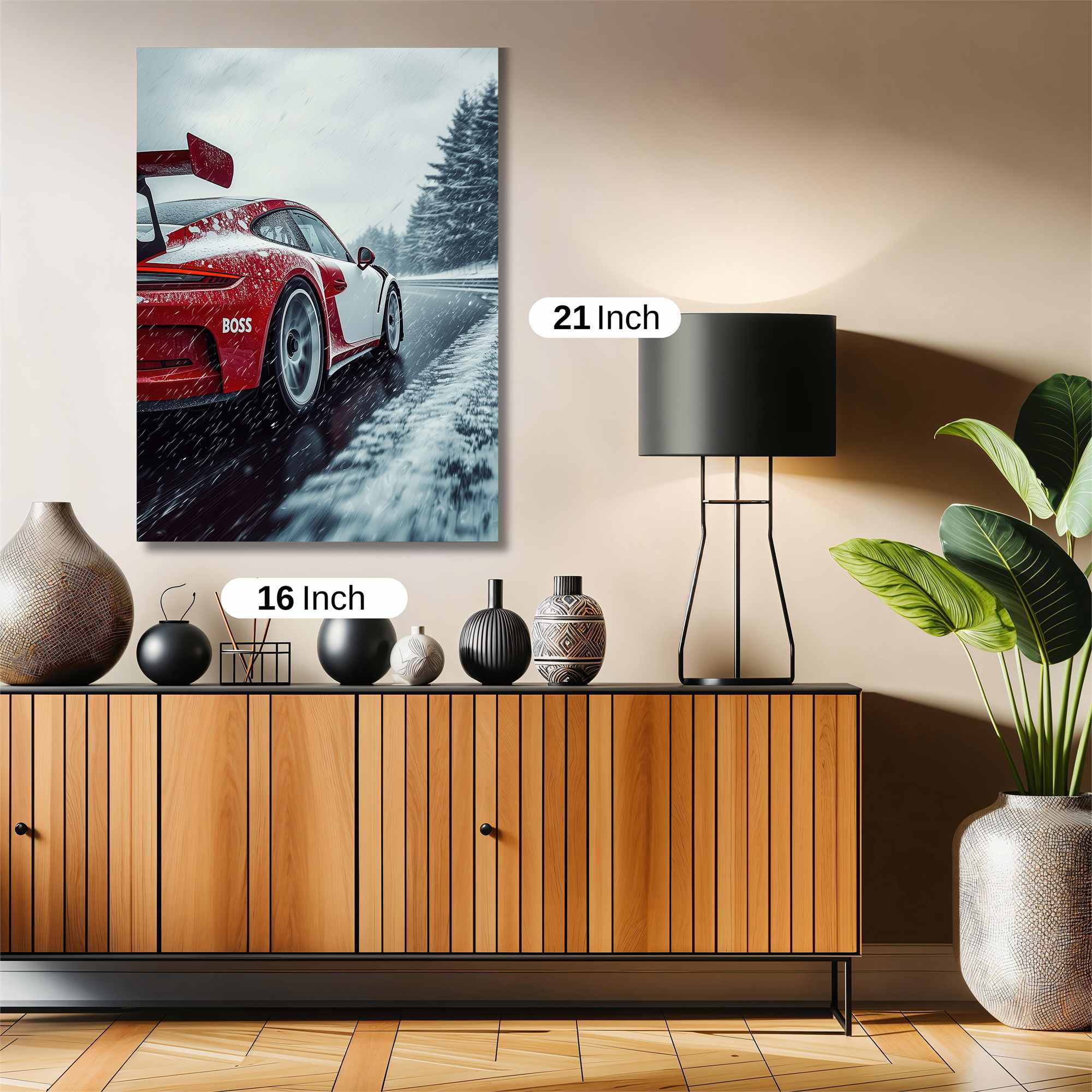 Porsche Frost Safe Wall Magnetic / M
