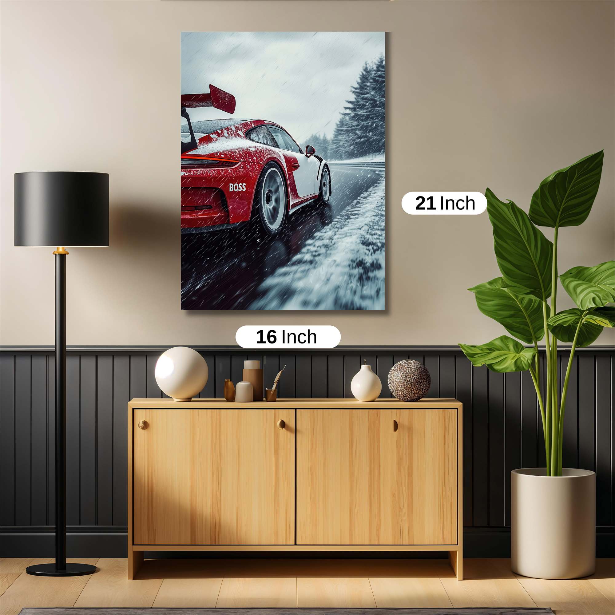 Porsche Frost Safe Wall Magnetic / M