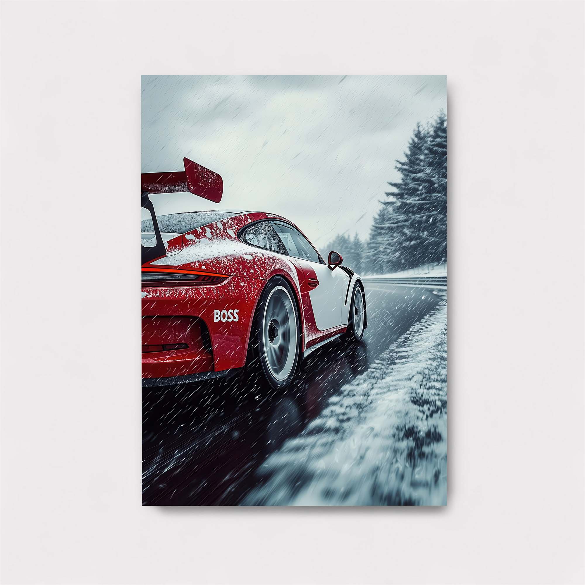 Porsche Frost Safe Wall Magnetic / M
