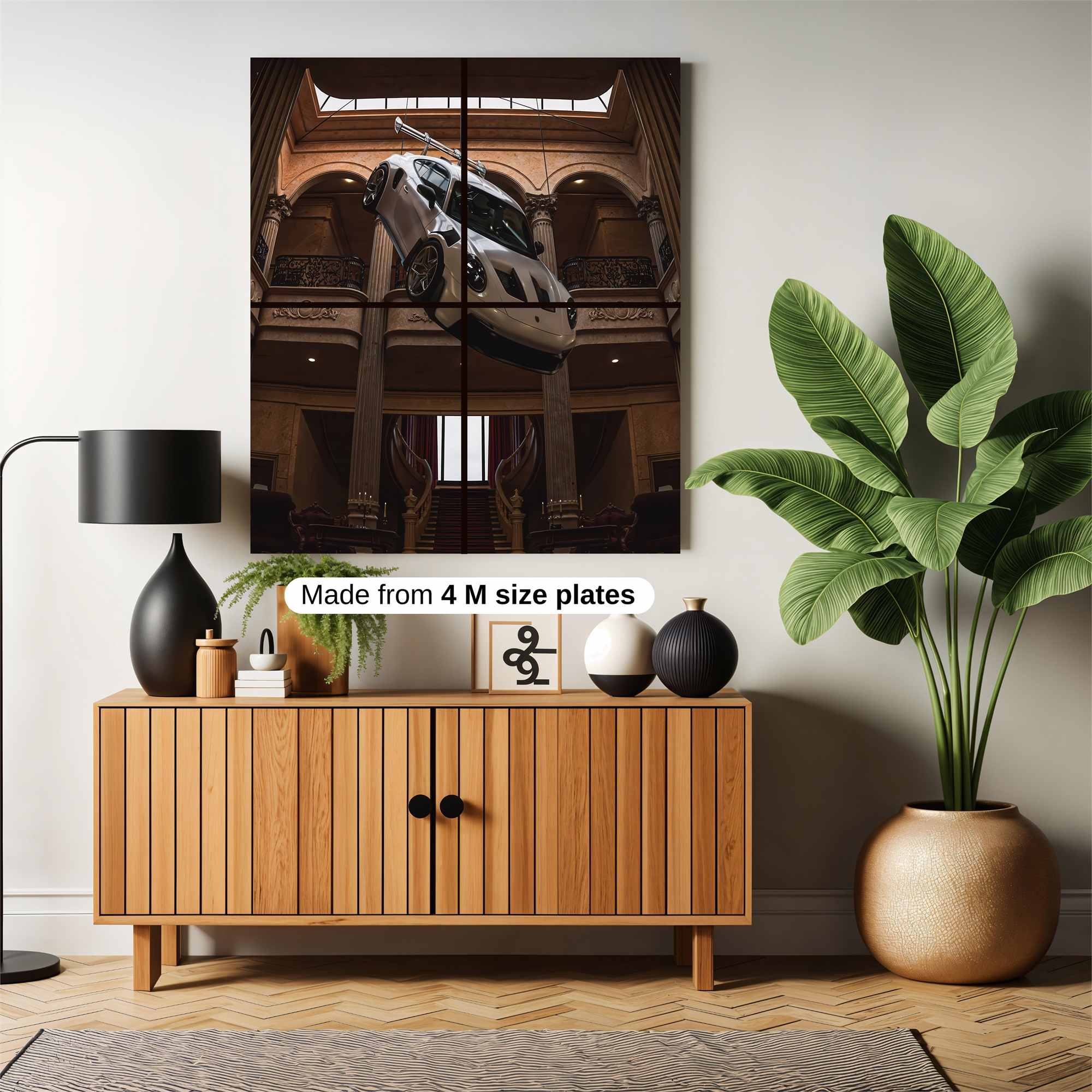 Porsche Elegant Safe Wall Magnetic / M