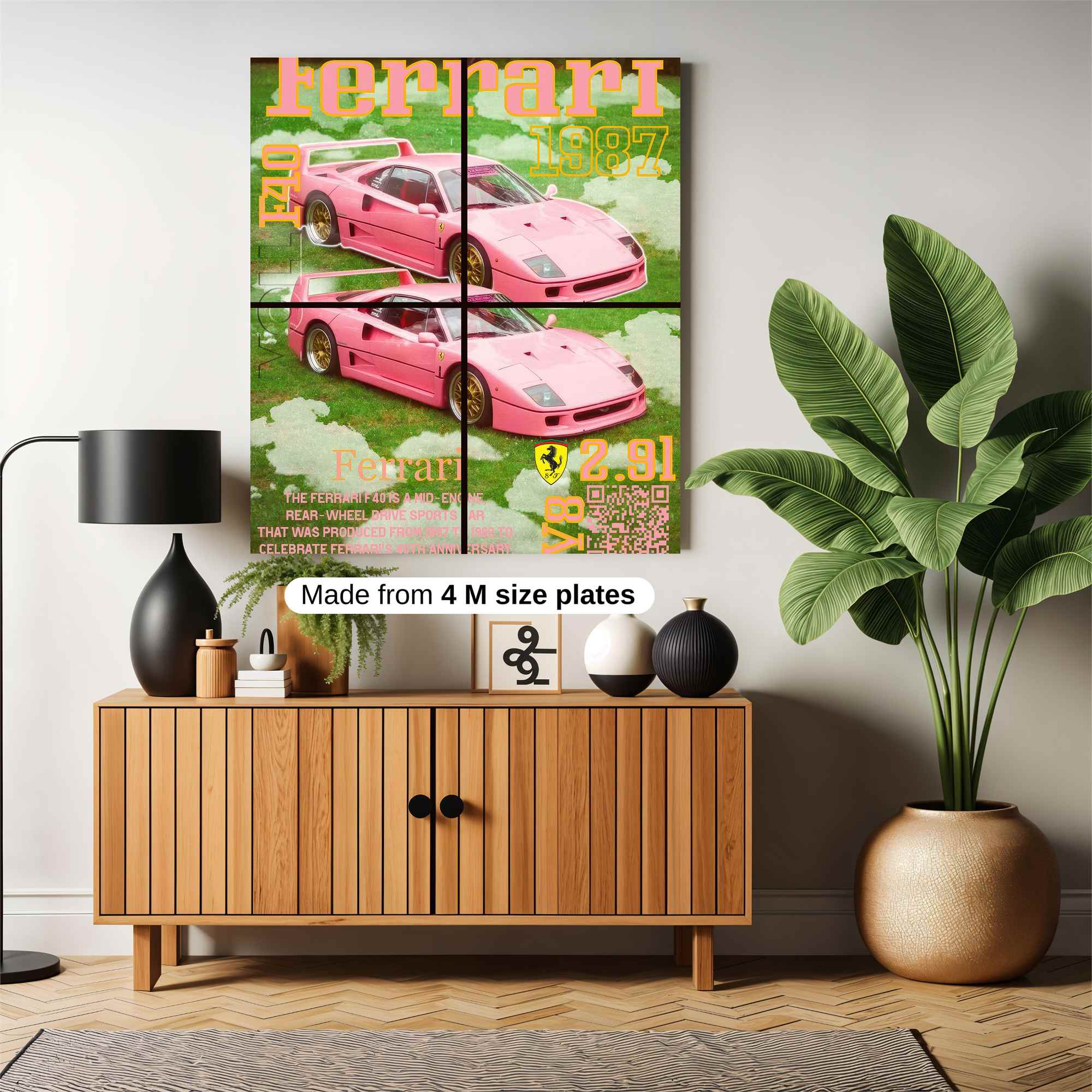 Ferrari Fabulous Safe Wall Magnetic / M