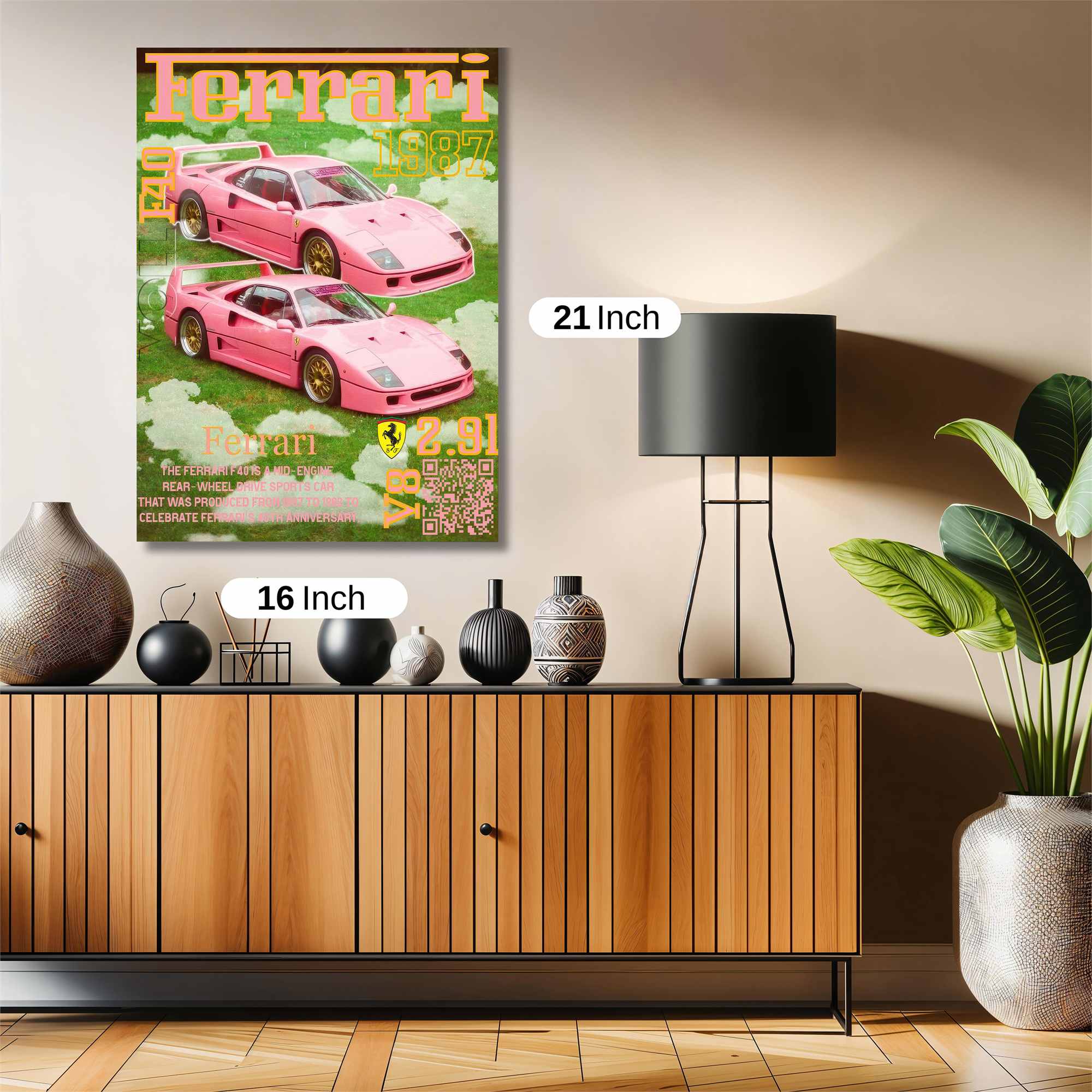 Ferrari Fabulous Safe Wall Magnetic / M