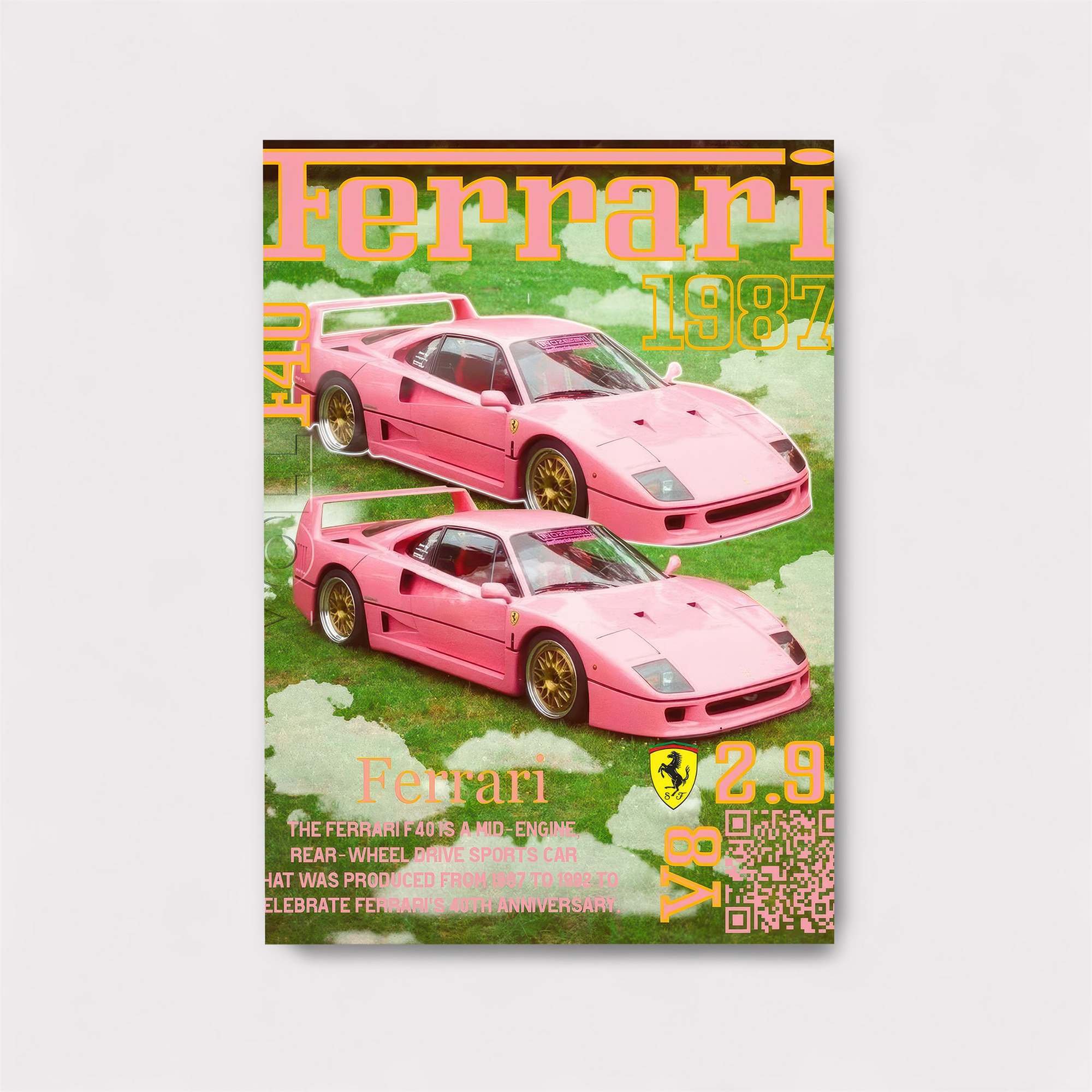 Ferrari Fabulous Safe Wall Magnetic / M