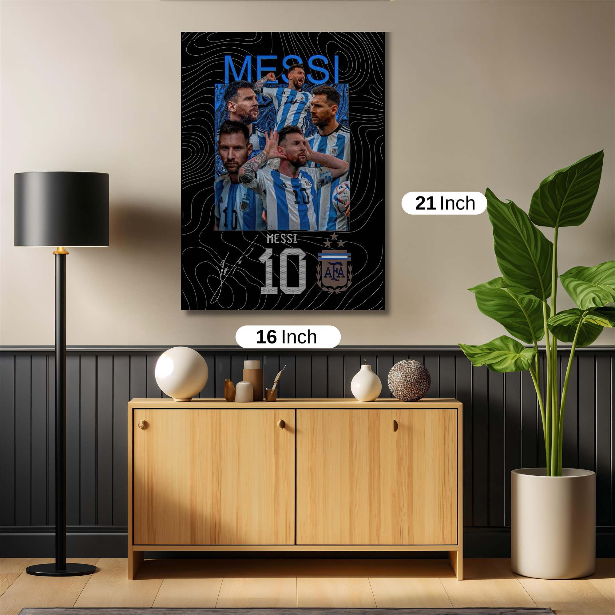 Messi Majestic Safe Wall Magnetic / M
