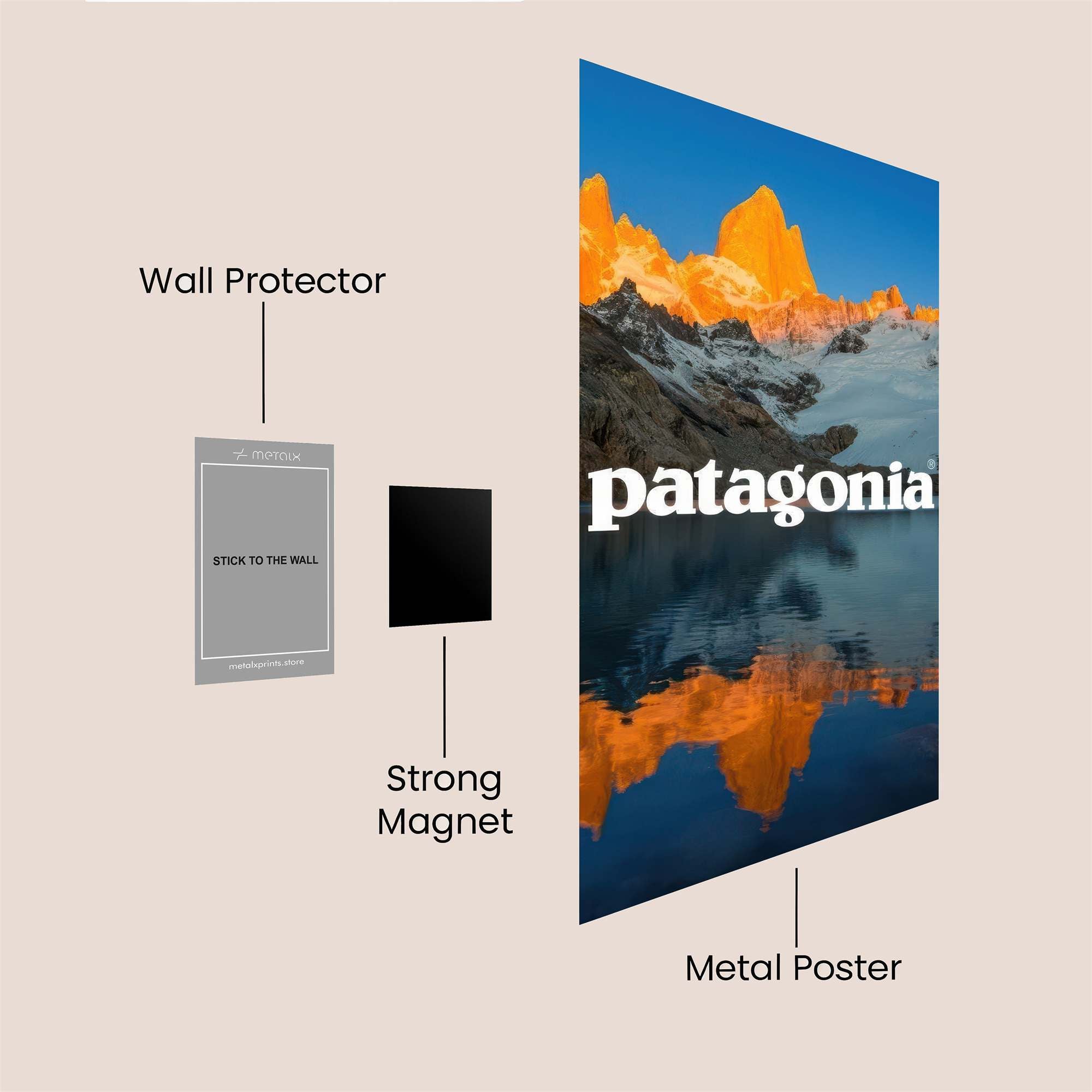 CerroBlaze Safe Wall Magnetic / M