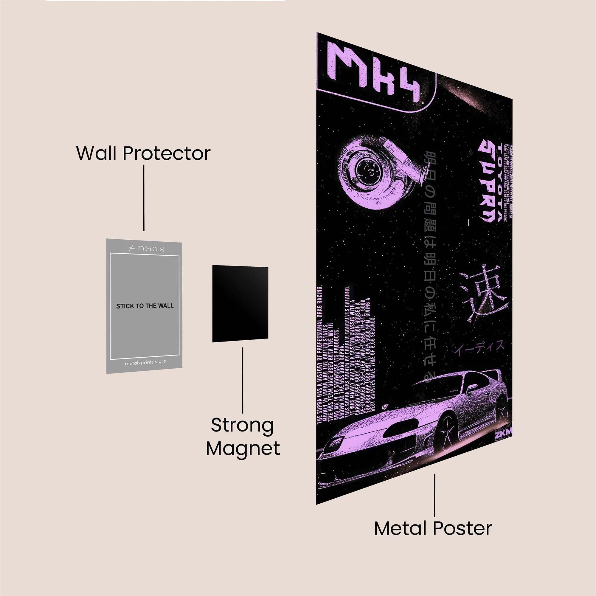 Supra Serenity Safe Wall Magnetic / M