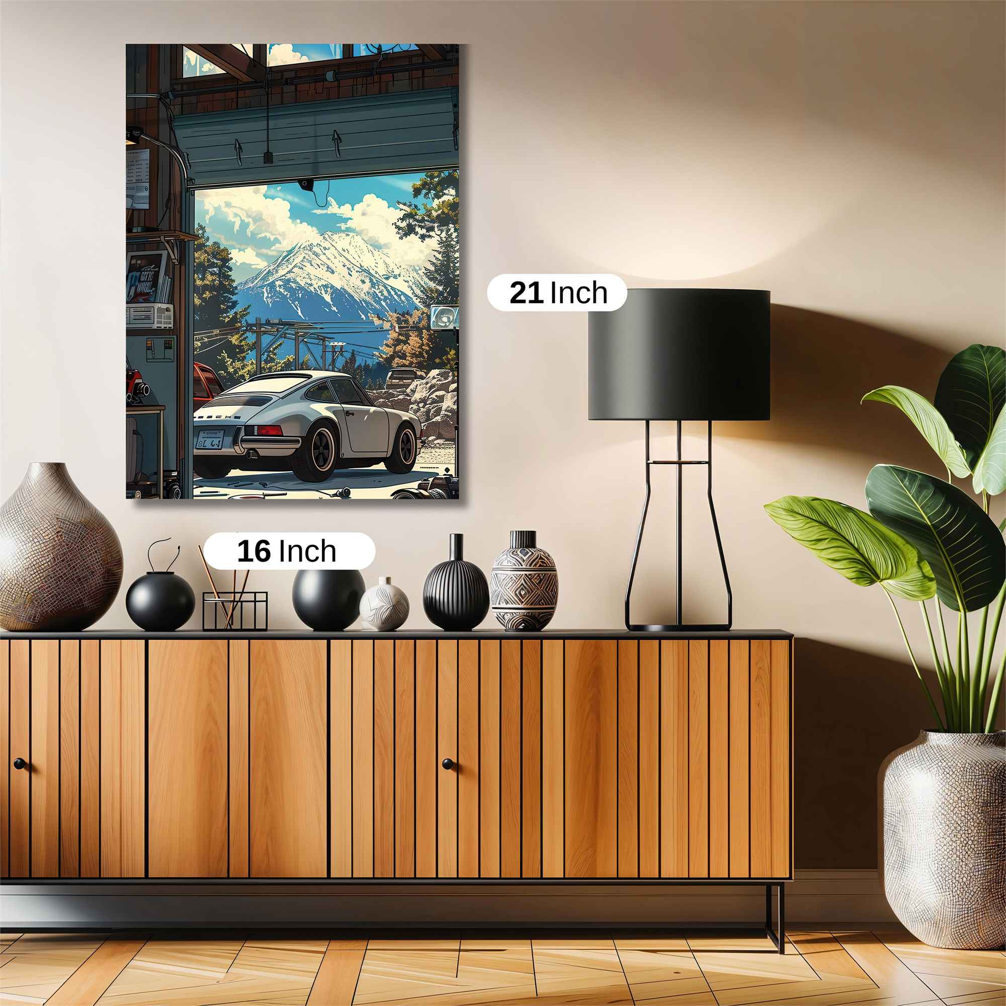 Porsche Serenity Safe Wall Magnetic / M