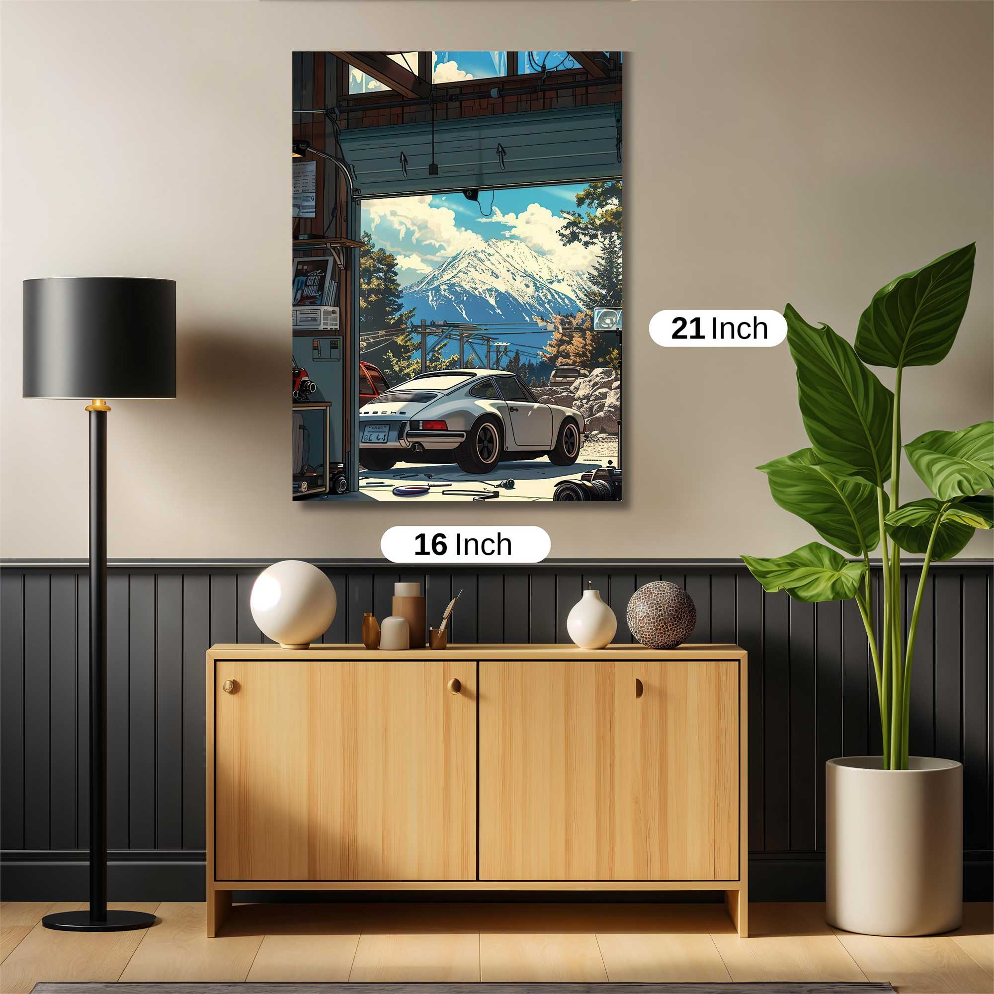 Porsche Serenity Safe Wall Magnetic / M