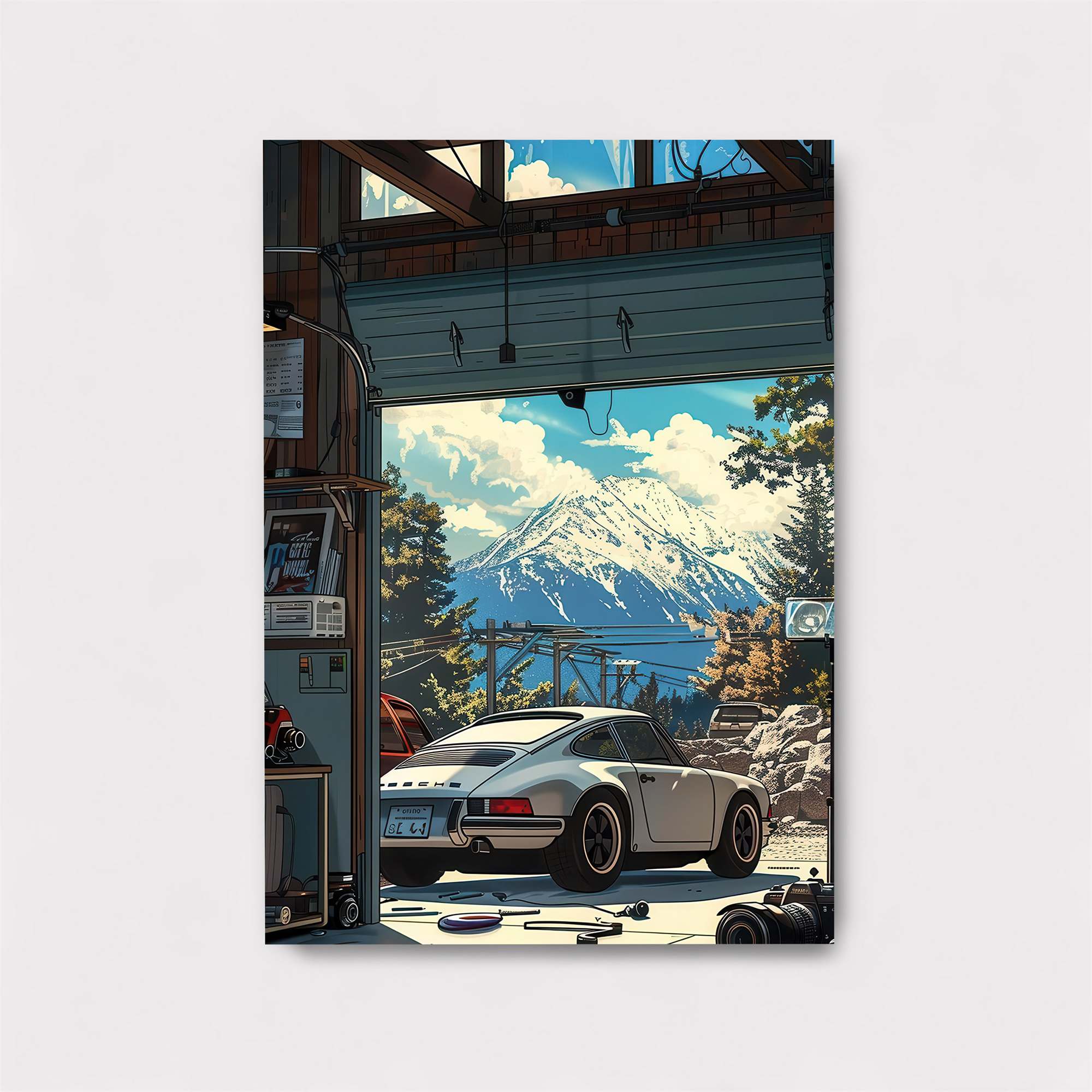 Porsche Serenity Safe Wall Magnetic / M