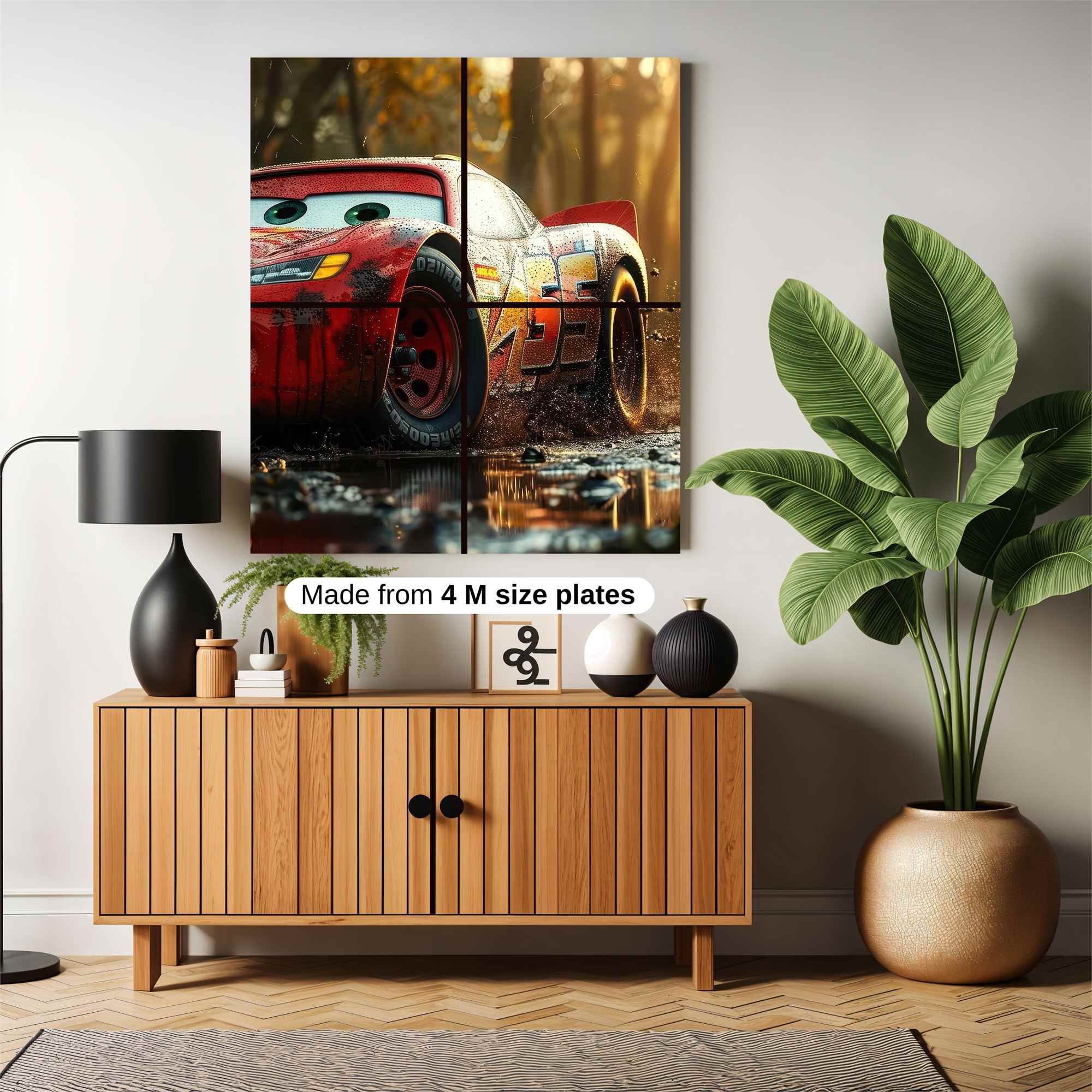 Lightning Muddy Safe Wall Magnetic / M