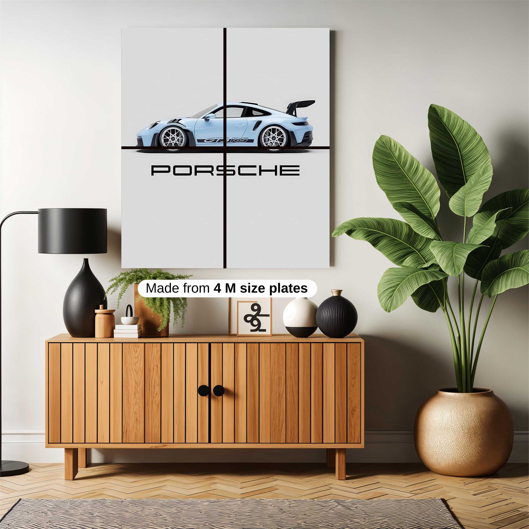 Porsche Elegance Safe Wall Magnetic / M