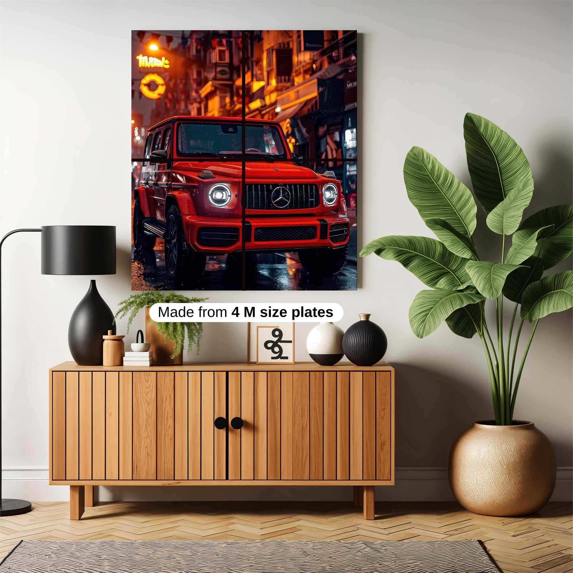 Mercedes Mystique Safe Wall Magnetic / M
