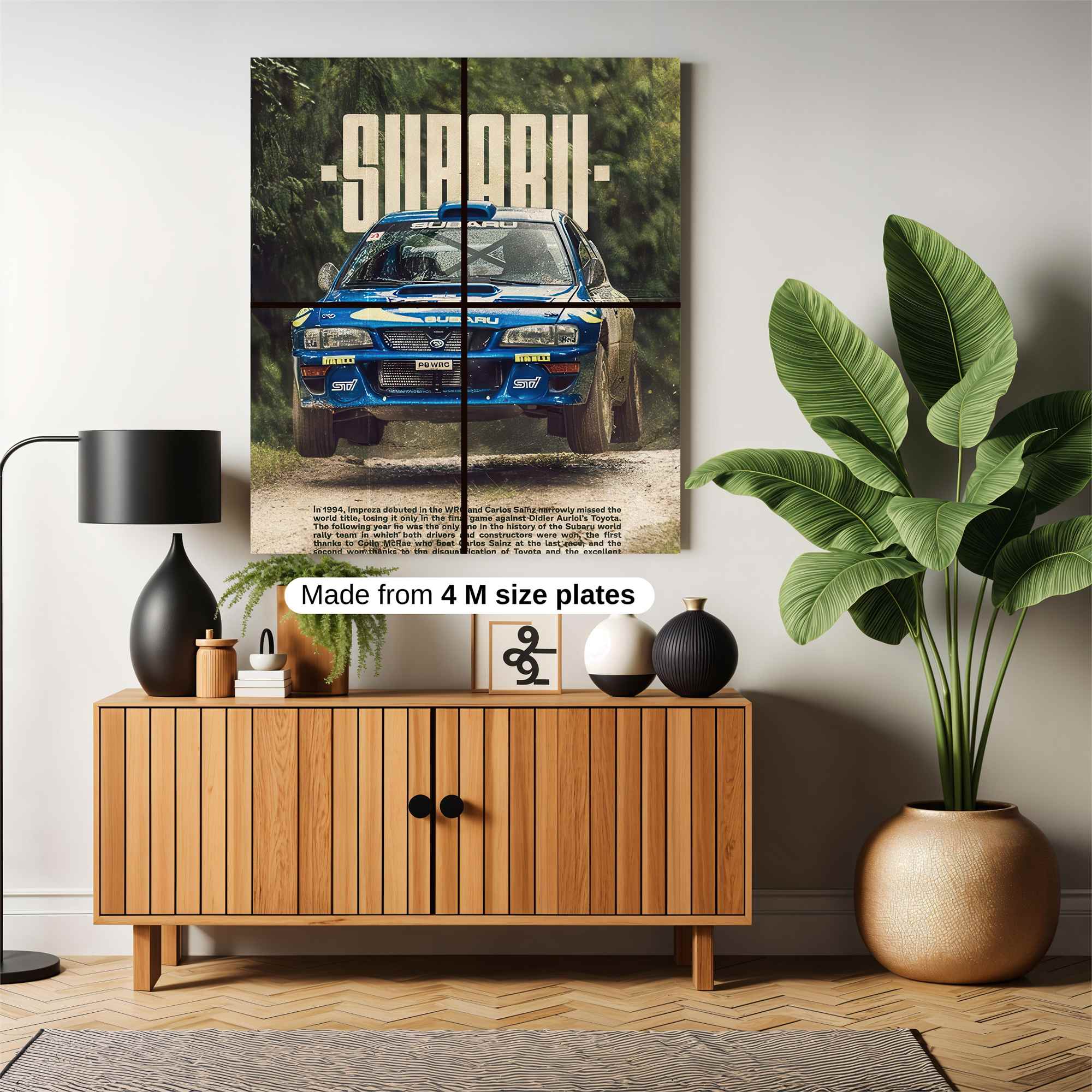 Subaru Serenity Safe Wall Magnetic / M
