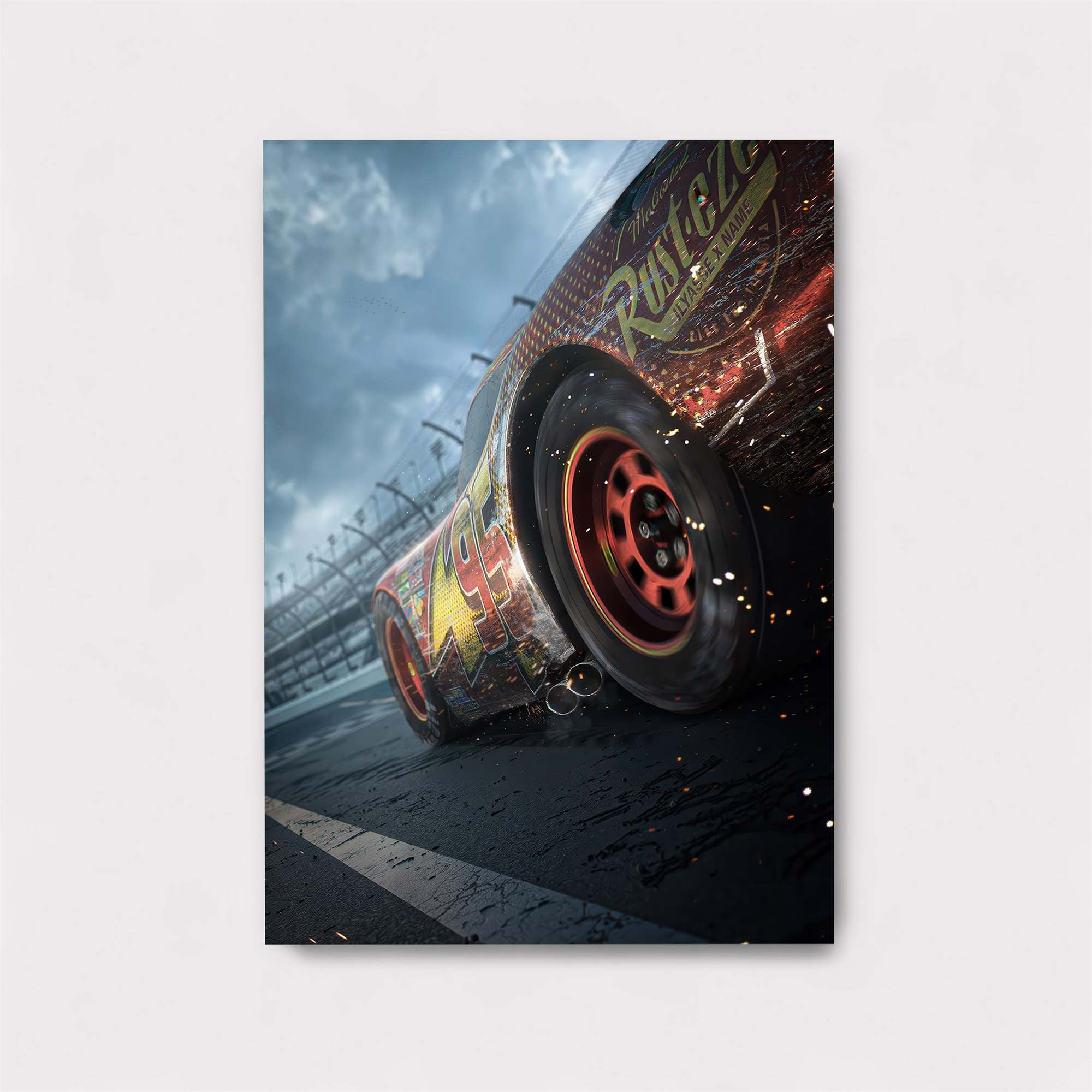 Rusty Thunder Safe Wall Magnetic / M